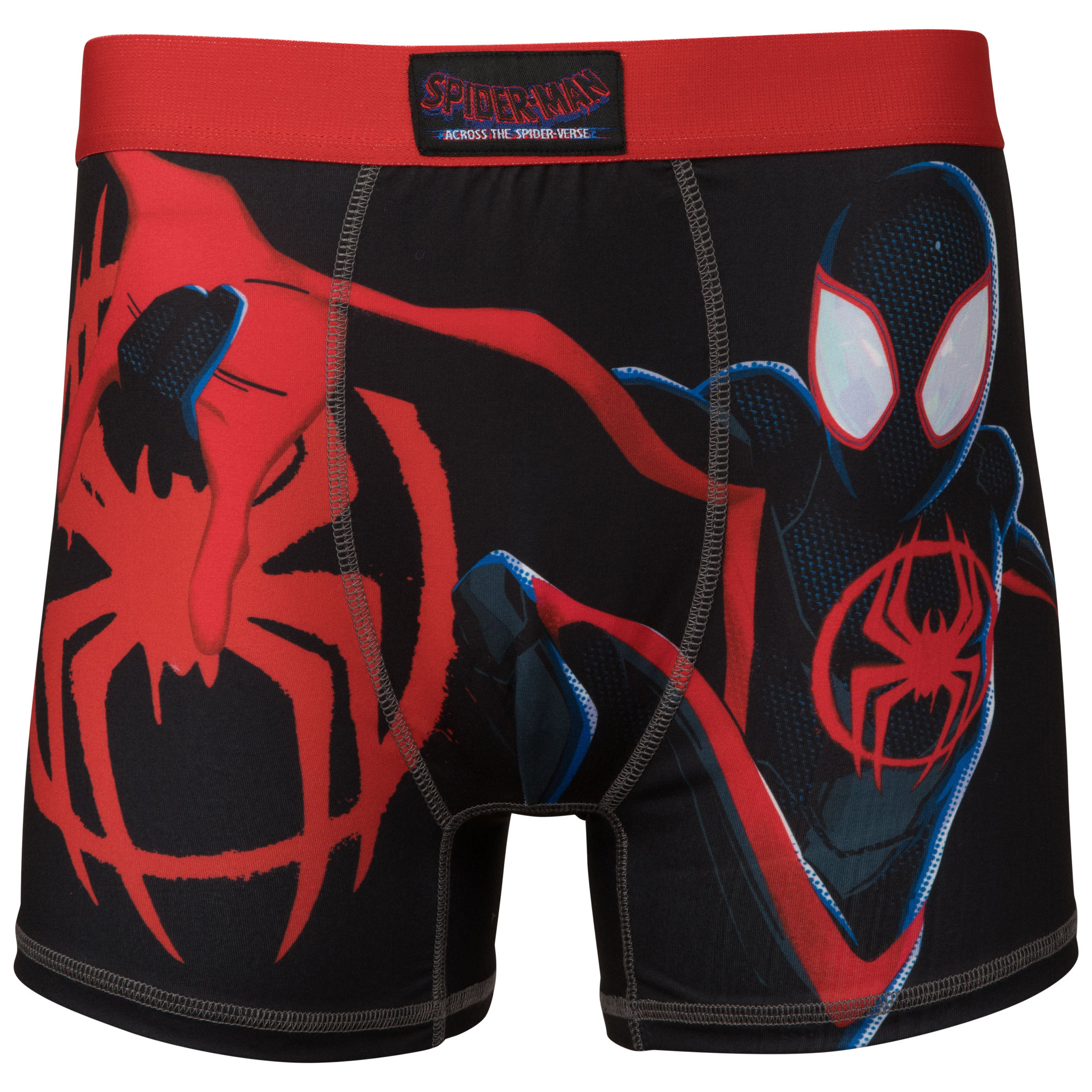 Miles Morales Action Shot Underwear Boxer Briefs, Black