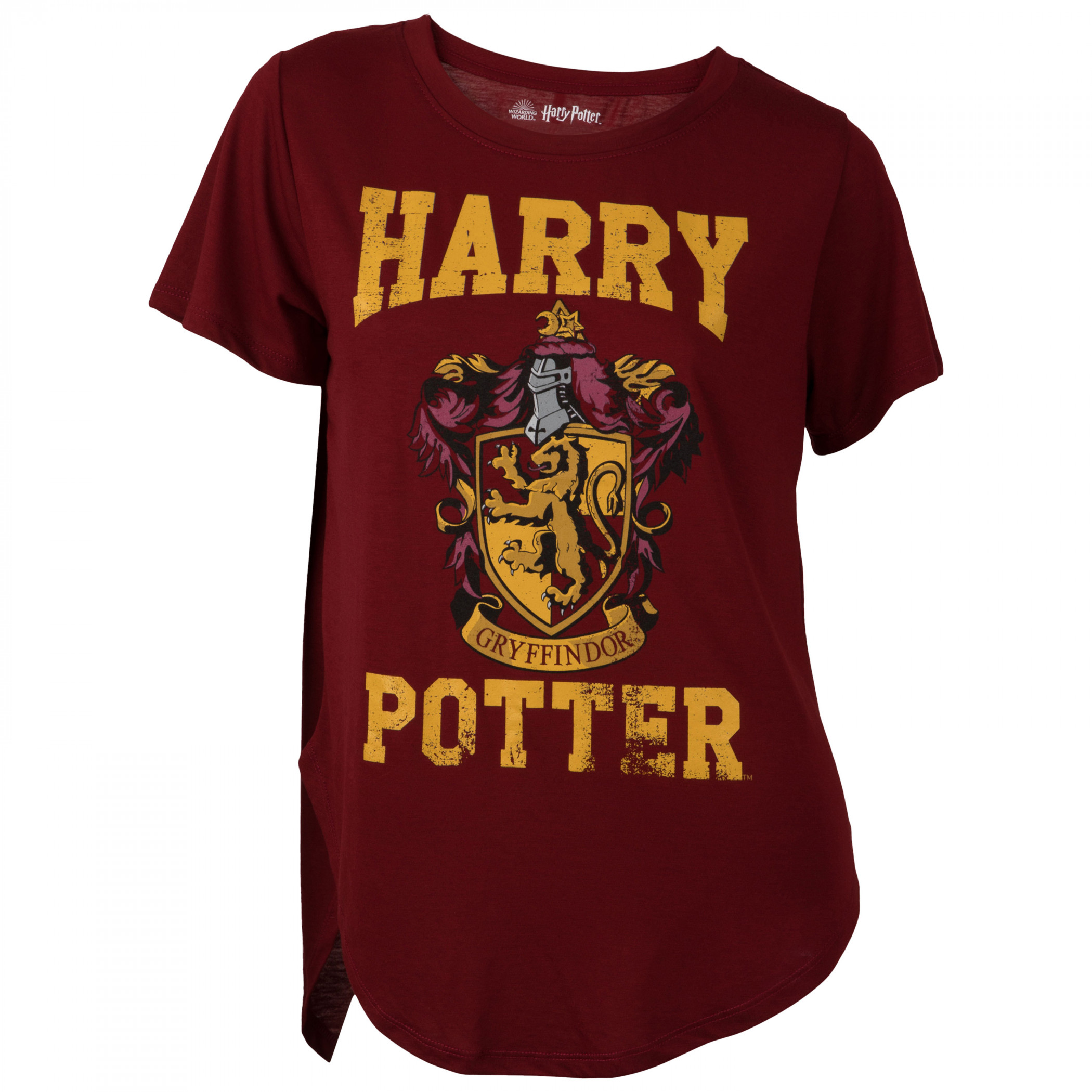 Harry Potter Team Varsity Junior's T-Shirt, Red