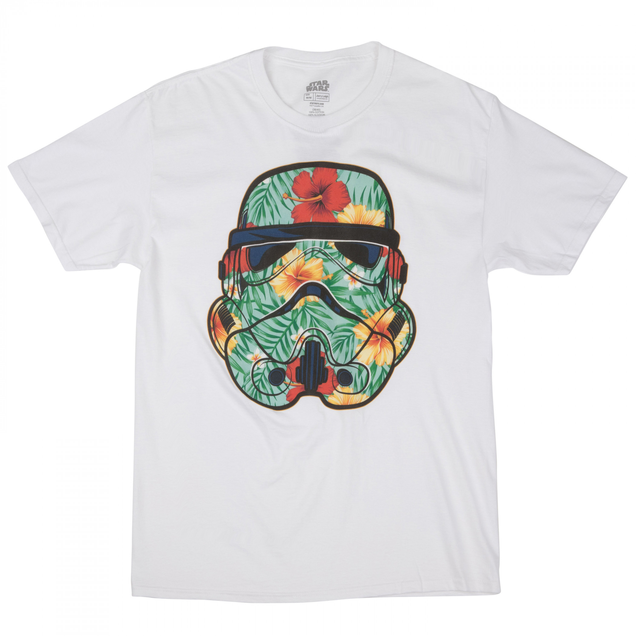 Star Wars Floral Stormtrooper T-Shirt, White