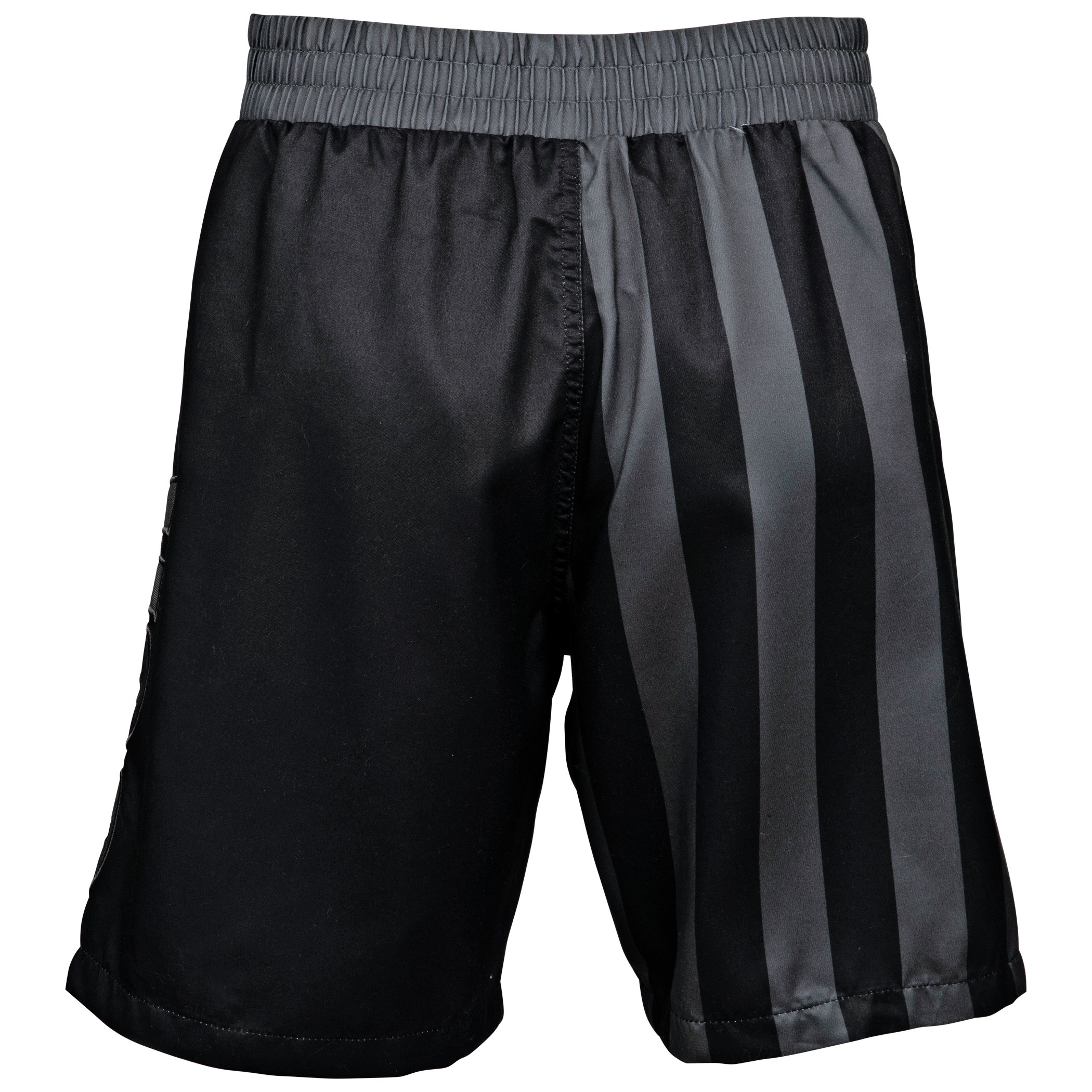 Patriotic Blackout American Flag Swim Trunks