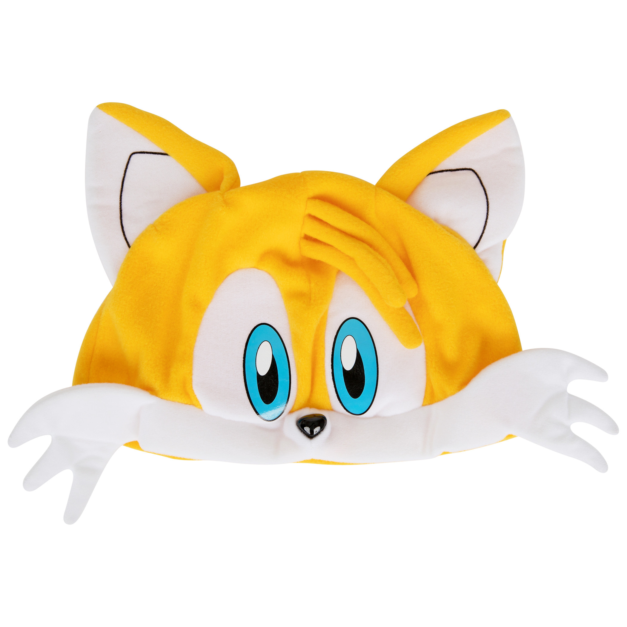Sonic The Hedgehog Tails Fleece Plush Cap, Beige