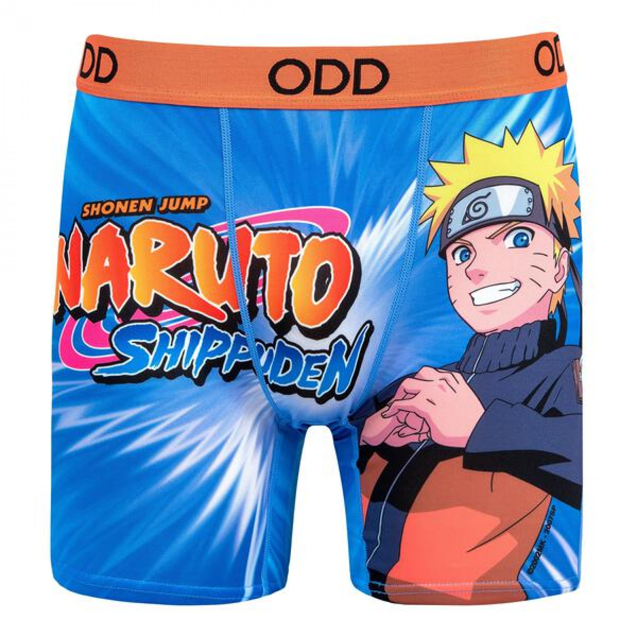 Naruto: Shippuden Men's ODD Boxer Briefs, Multi-Color