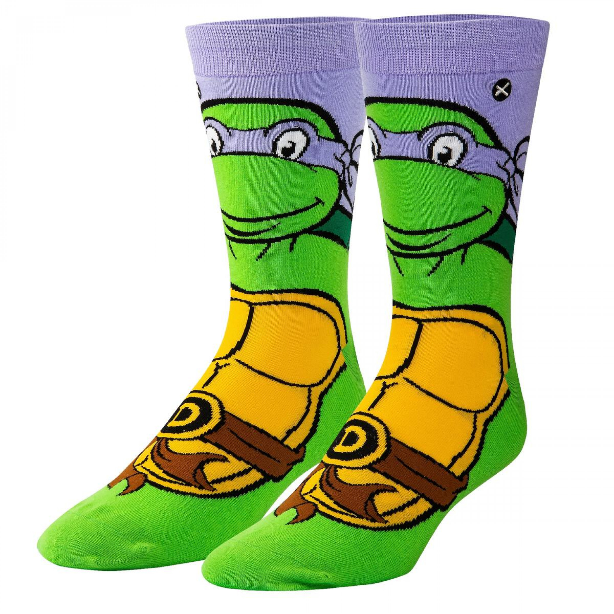 Teenage Mutant Ninja Turtles Donatello Crew Socks, Multi-Color