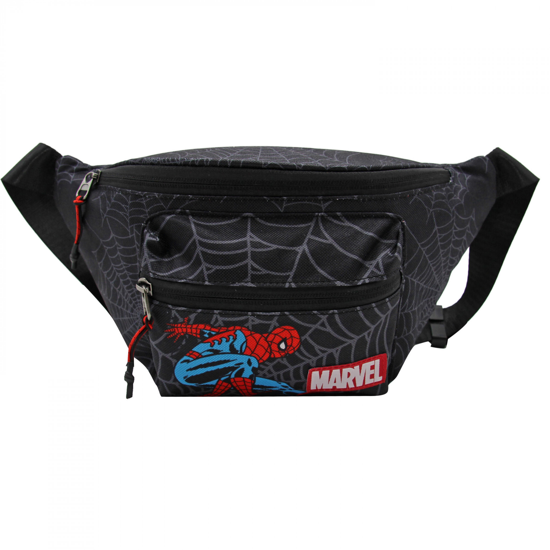 Spider-Man Jumping Through The Webs Action Waist Pack, Black