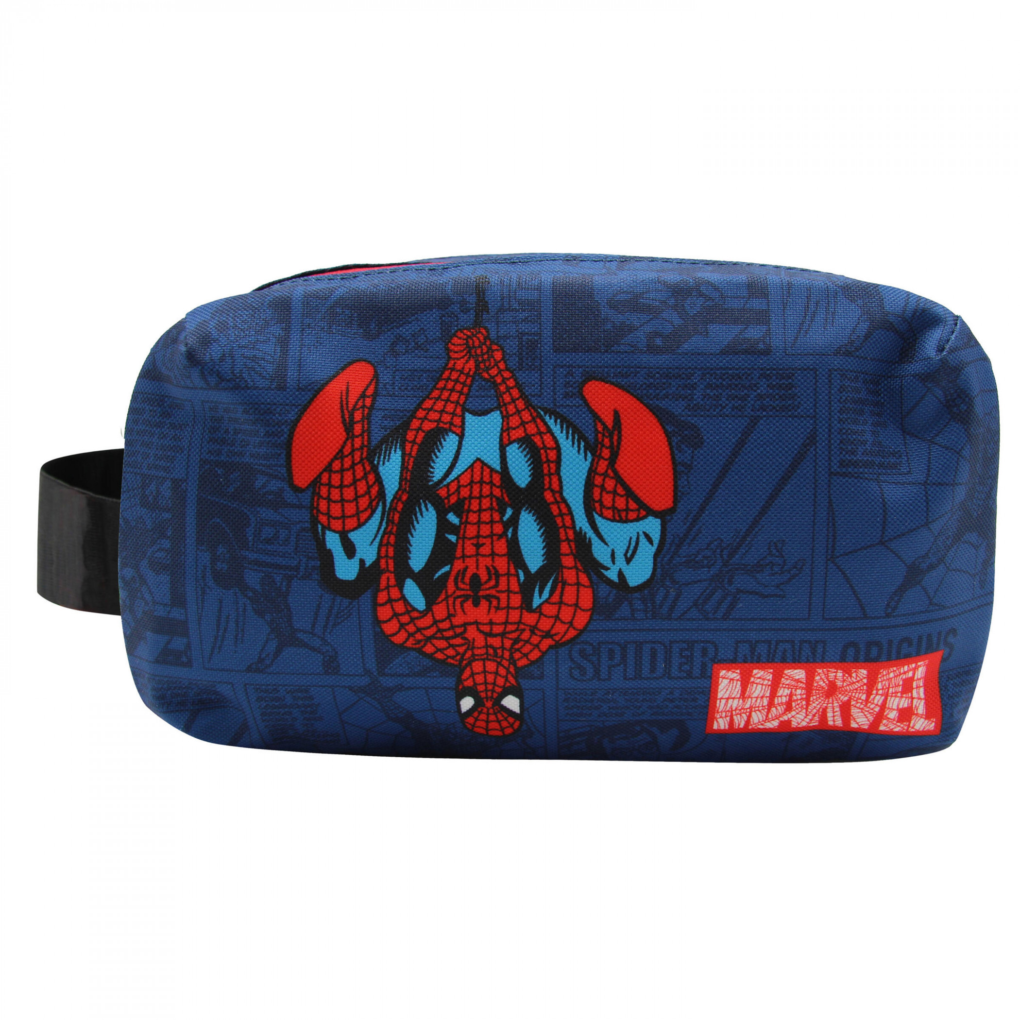 Spider-Man Marvel Comics Origins Toiletry Bag, Blue