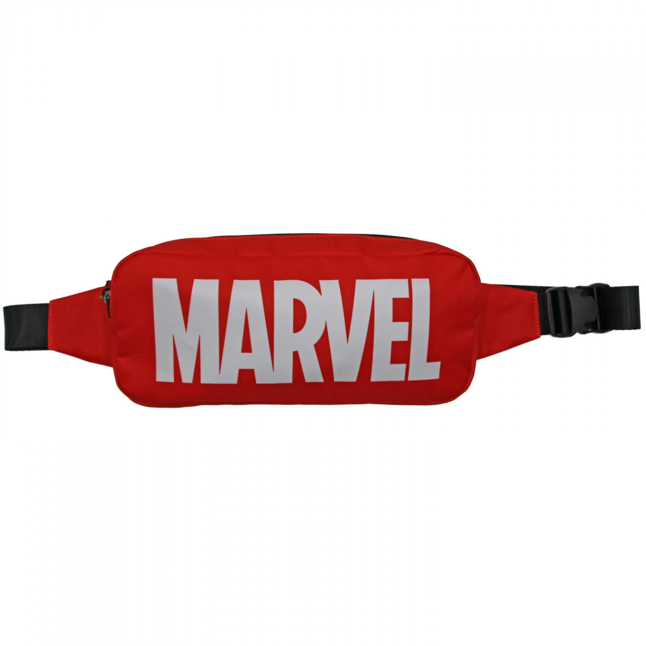 Marvel Red Brick Logo Slim Waist Pack, Red