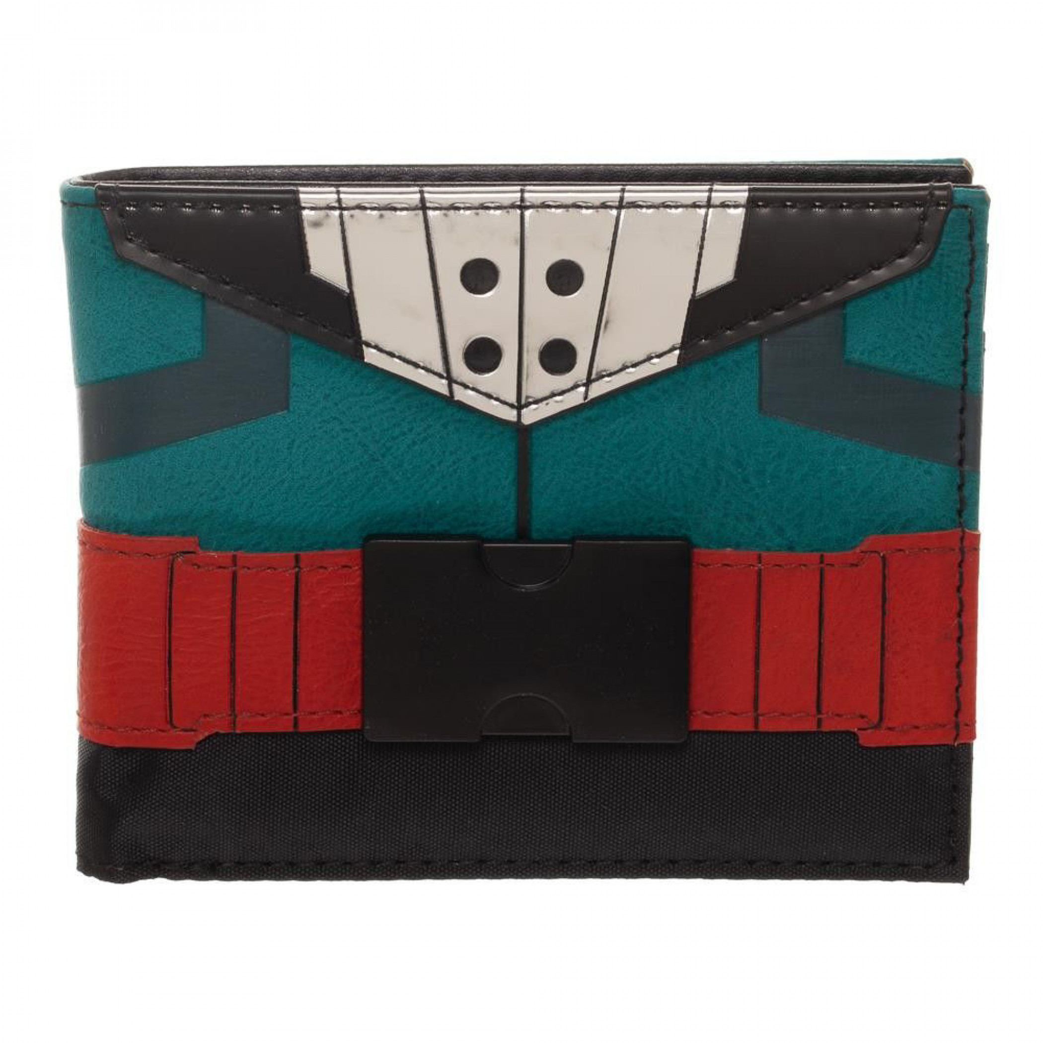 My Hero Academia Midoriya Izuku Deku Suit Up Bi-Fold Wallet, Multi-Color