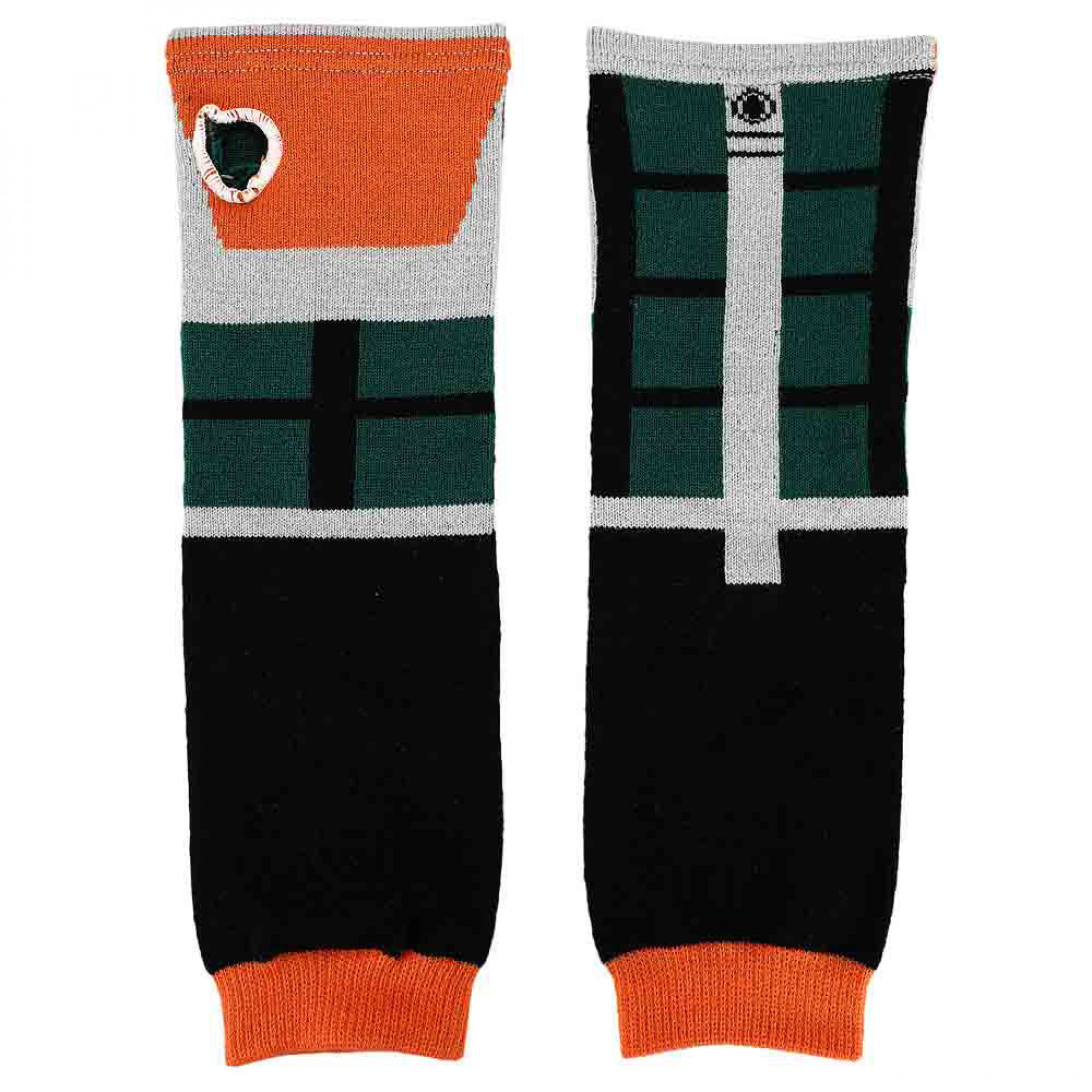 My Hero Academia Katsuki Bakugo Knit Arm Warmers, Multi-Color