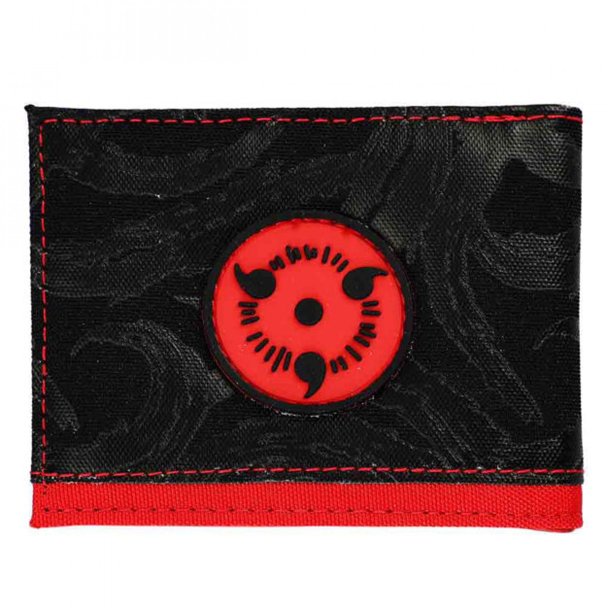 Naruto Uchiha Clan Sharingan Bi-Fold Wallet, Multi-Color