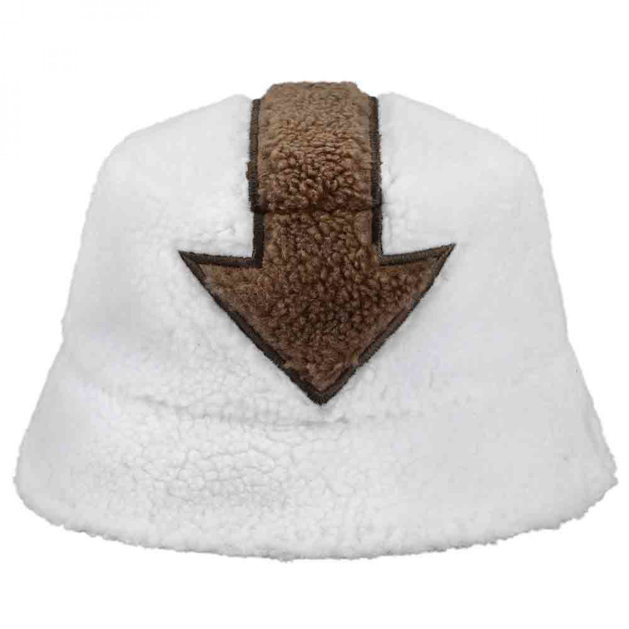 Avatar: the Last Airbender Appa Sherpa Fur Bucket Hat, White
