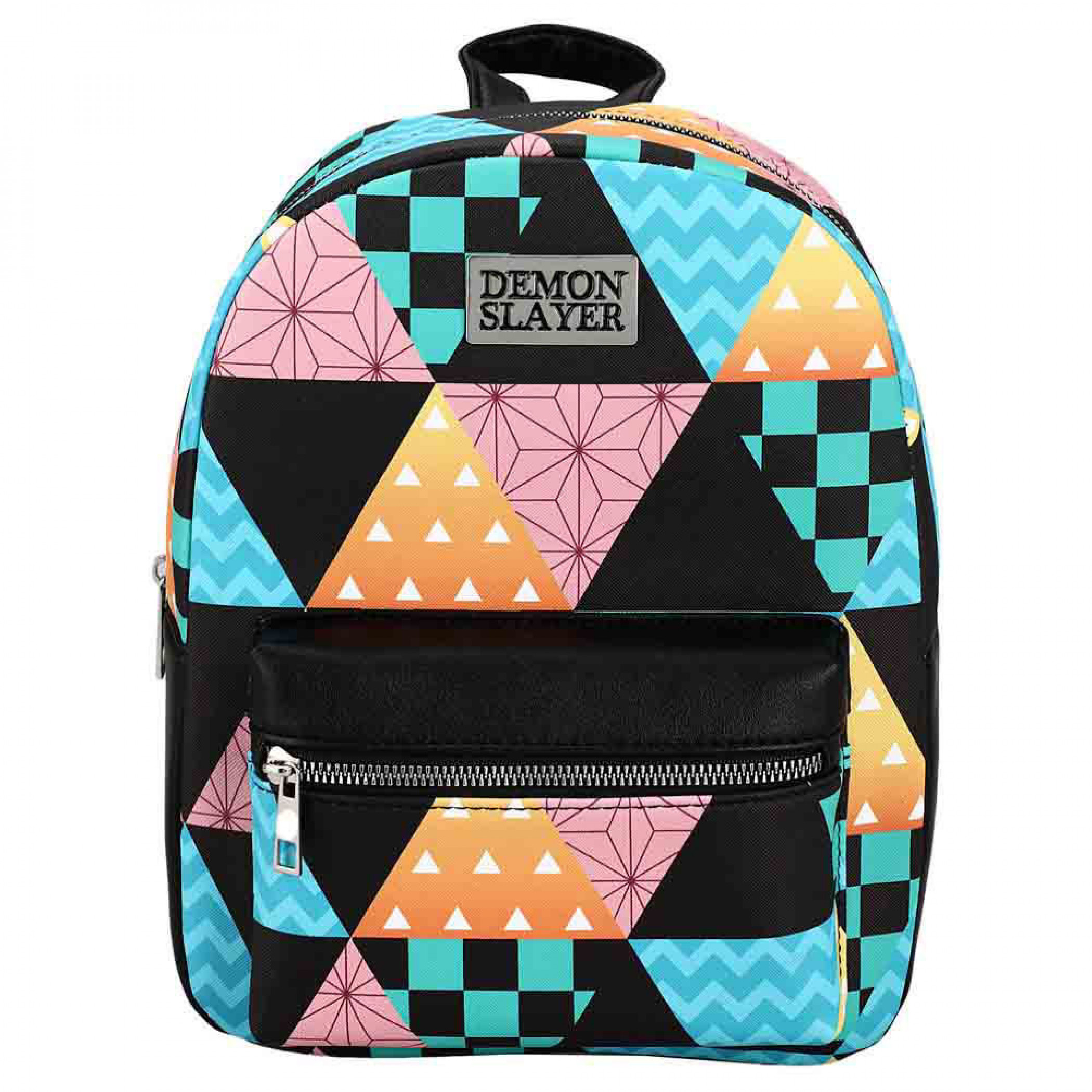 Demon Slayer Patterns Mini Backpack, Multi-Color