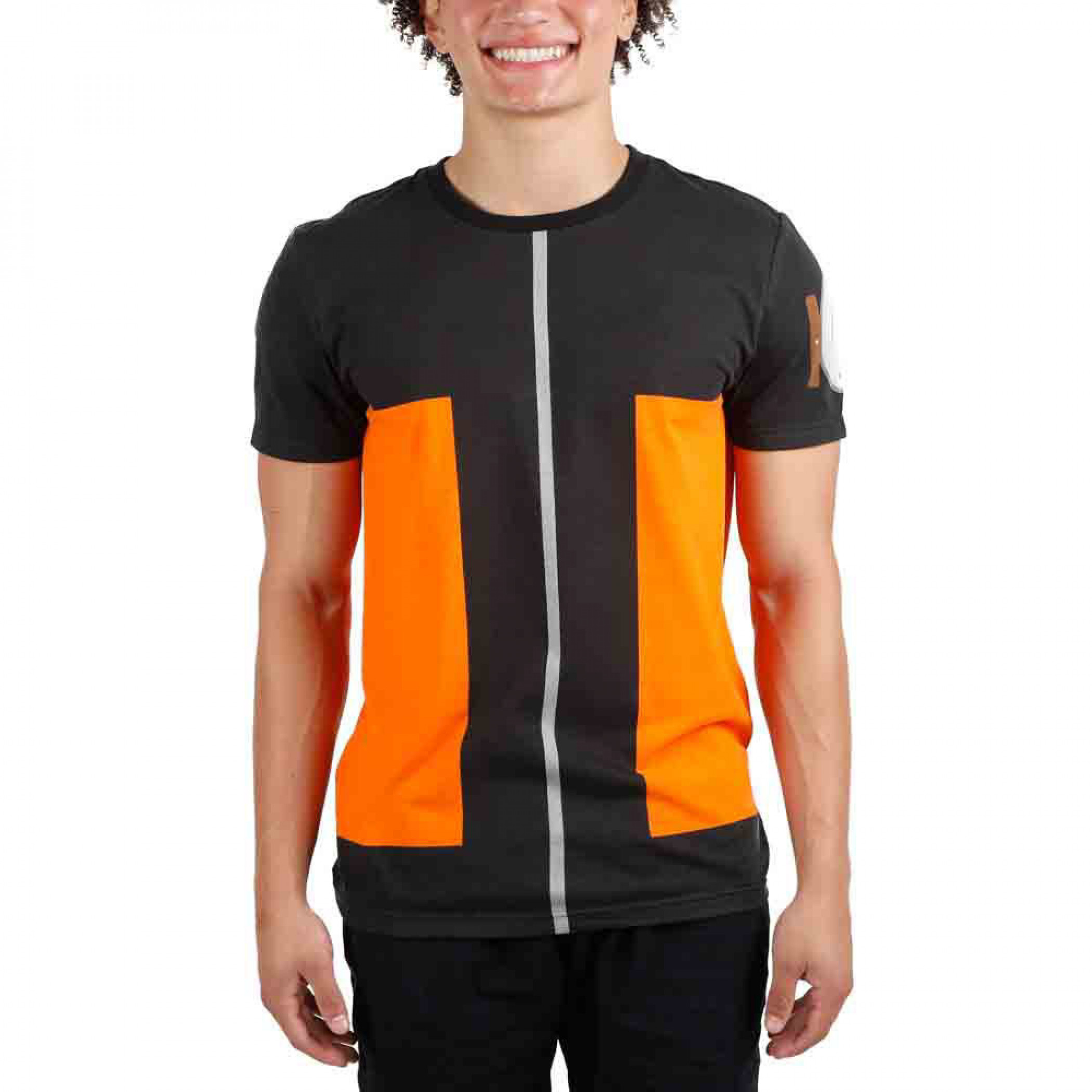 Naruto Uzumaki Naruto Jumpsuit Cosplay T-Shirt, Multi-Color