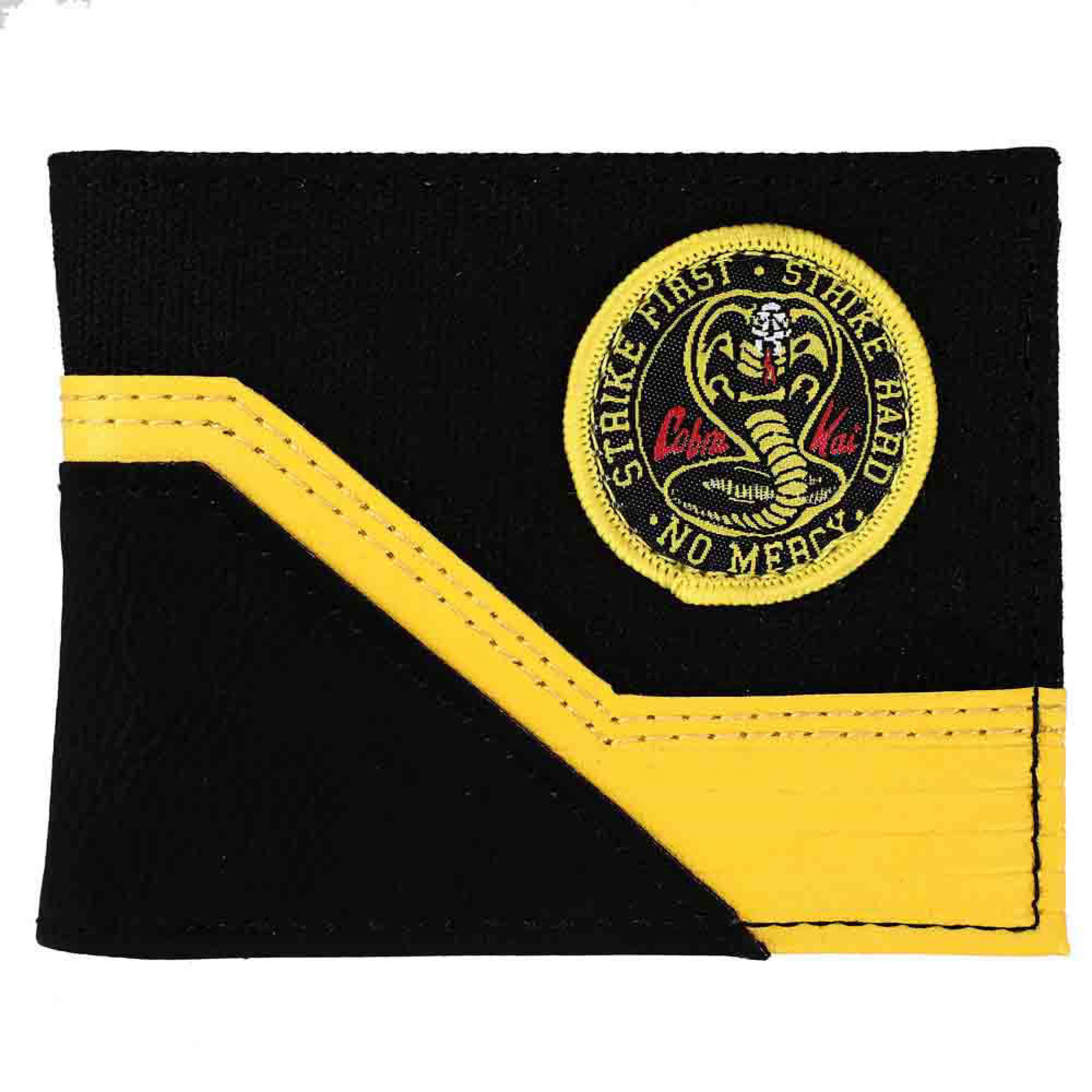 The Karate Kid Cobra Kai Woven Patch Bi-Fold Wallet, Multi-Color
