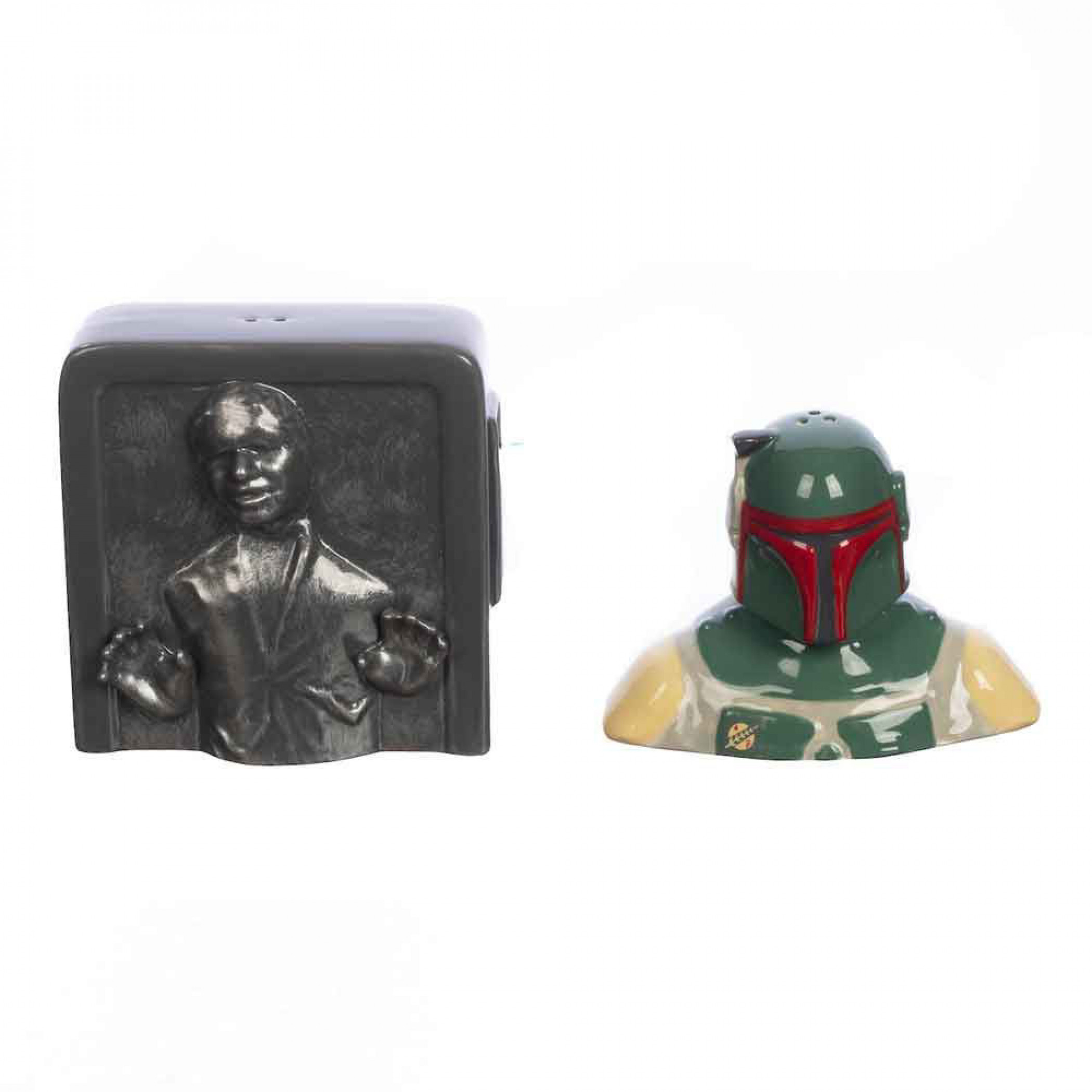 Star Wars The Empire Strikes Back Sculpted Ceramic Salt & Pepper Set, Multi-Color