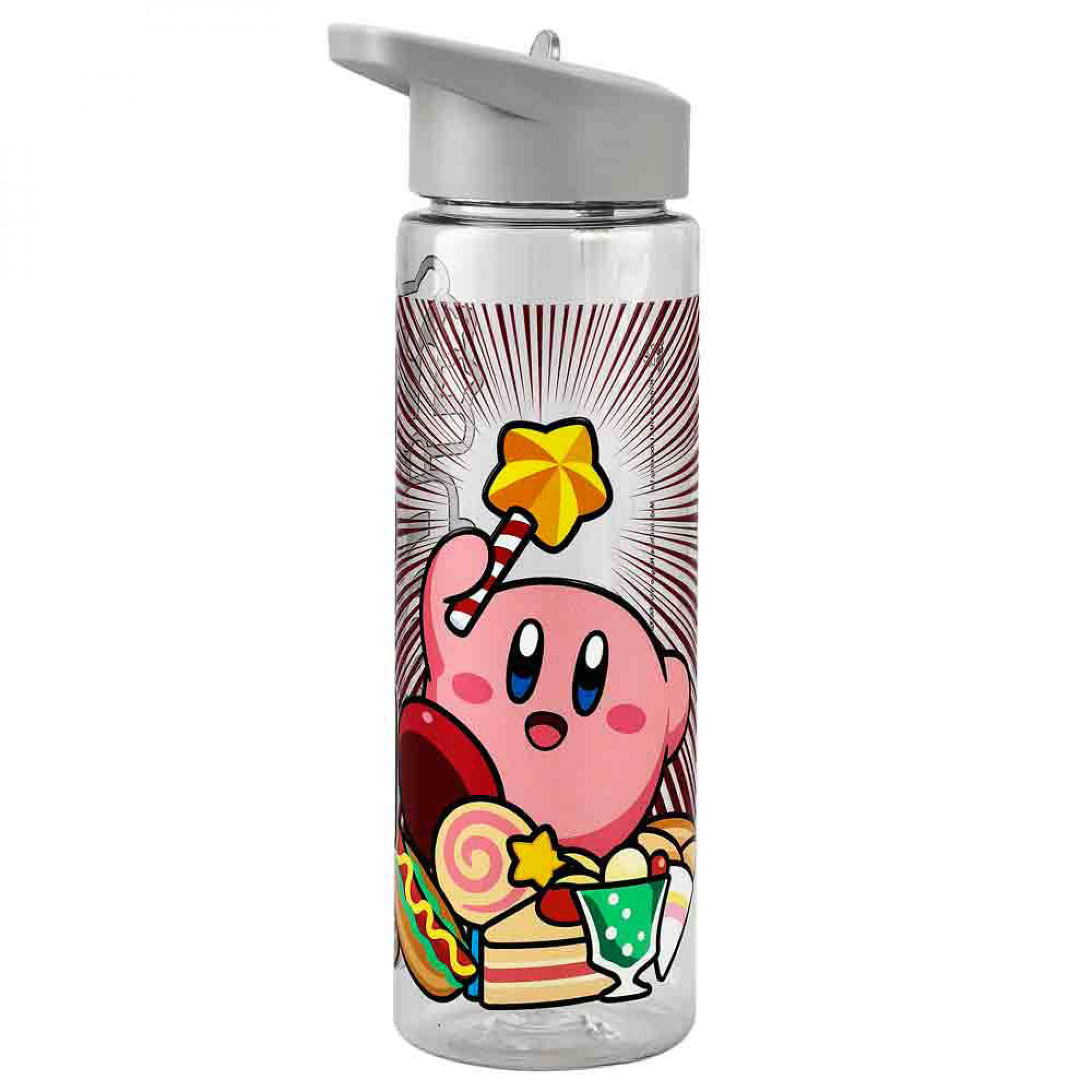 Nintendo Kirby Pink Puff 24oz. Single-Wall Tritan Water Bottle, Multi-Color