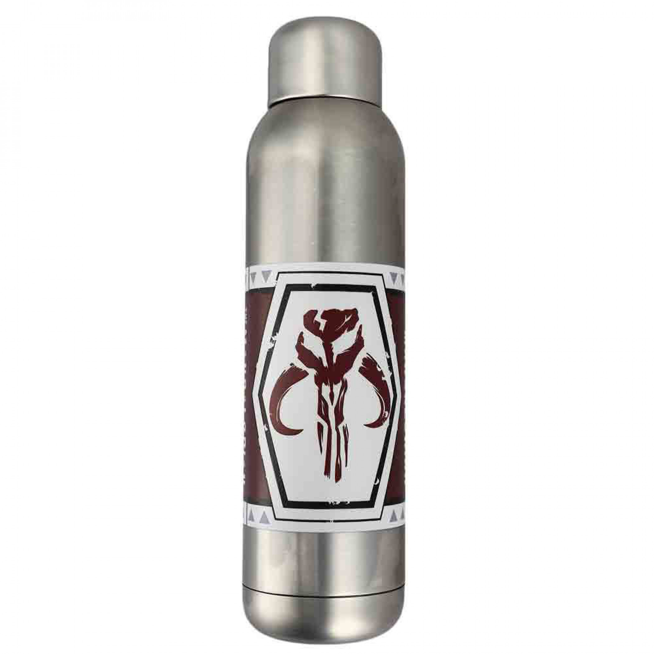 Star Wars The Mandalorian 22 oz. Stainless Steel Water Bottle, Silver