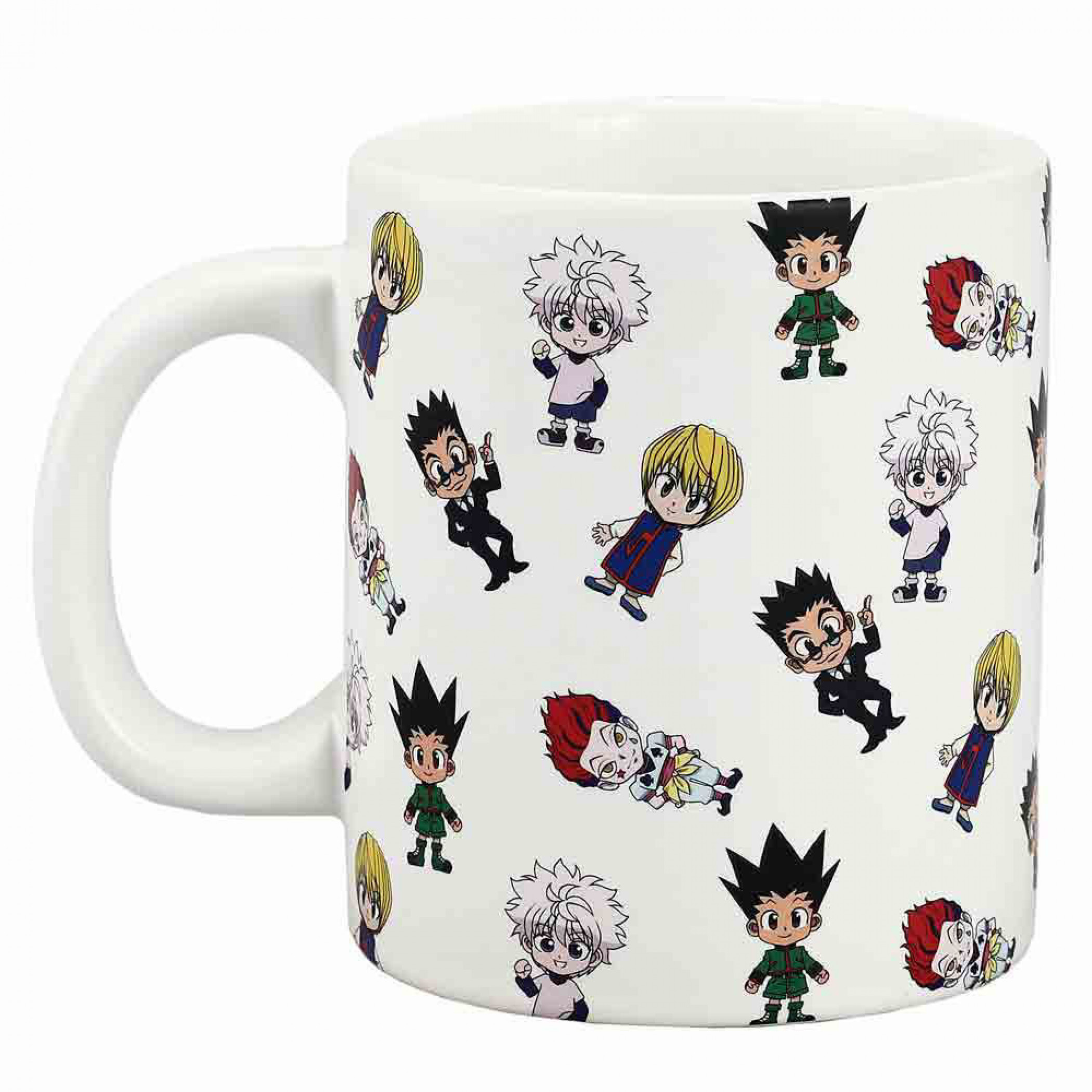 Hunter X Hunter AOP Chibi 16 oz. Ceramic Mug, Multi-Color