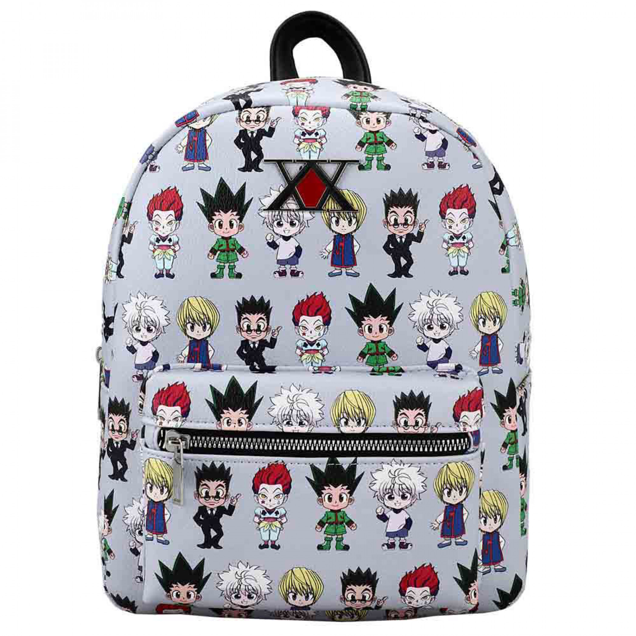 Hunter X Hunter Chibi Characters All Over Mini Backpack, Multi-Color