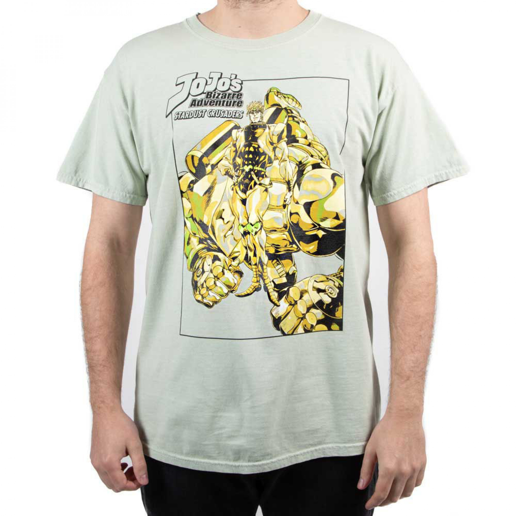 JoJo's Bizarre Adventure Dio Brando & Za Warudo Pigment Unisex T-Shirt, Green