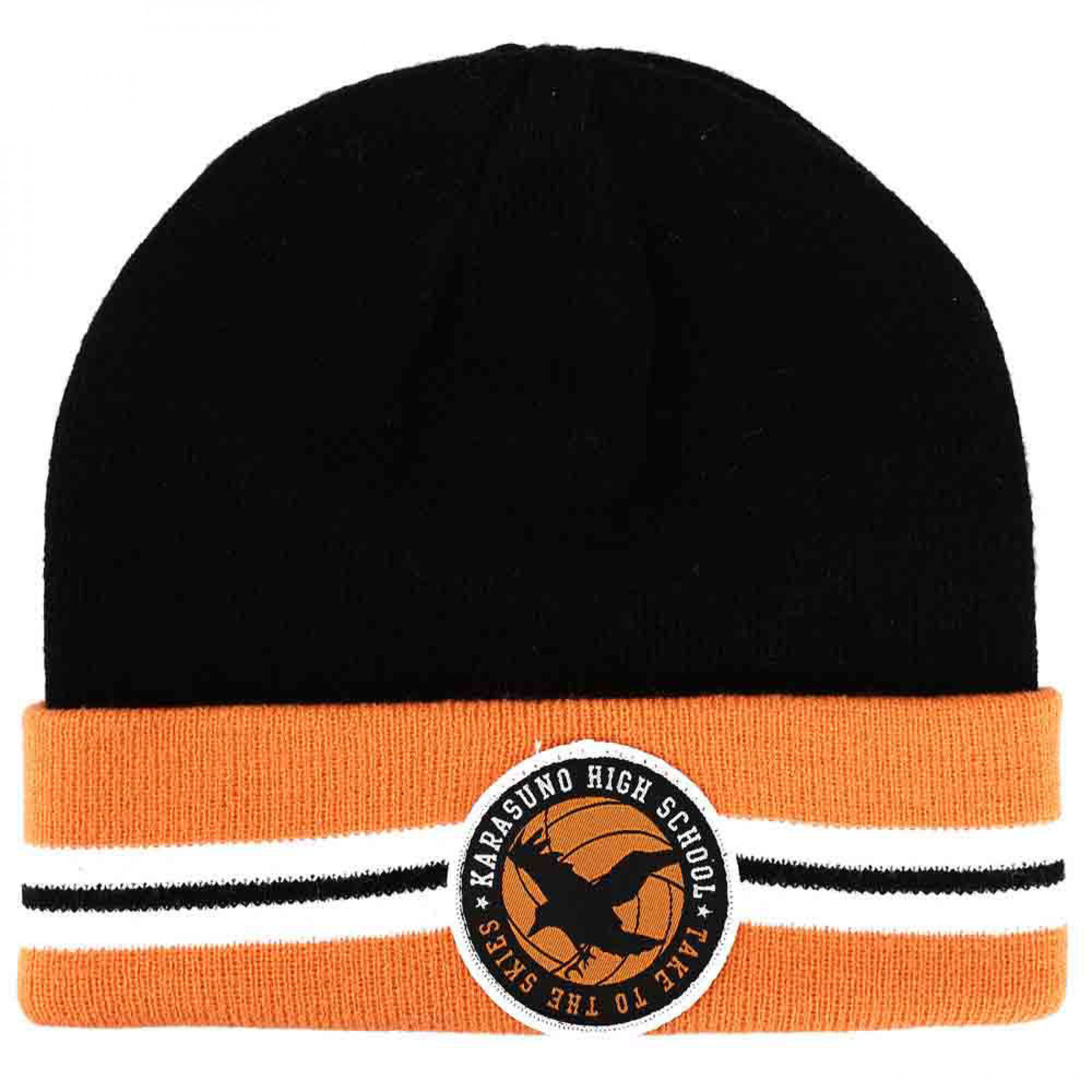 Haikyu!! Karasuno High School Cuff Beanie, Multi-Color