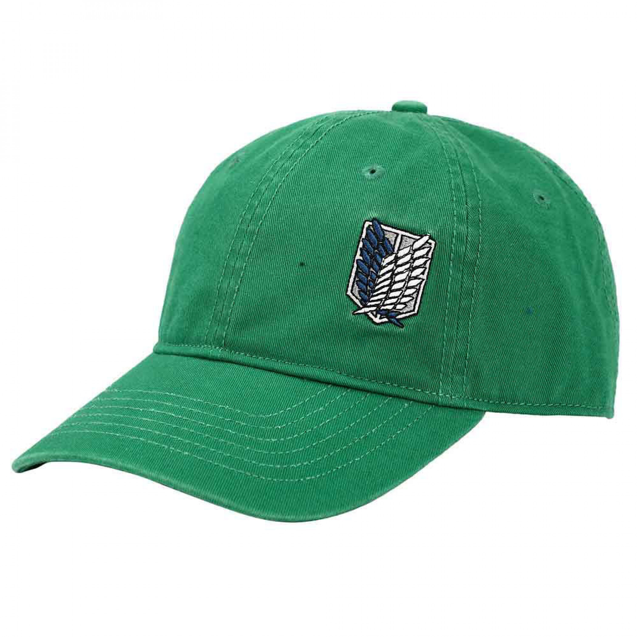 Attack On Titan Scout Crest Embroidered Hat, Green