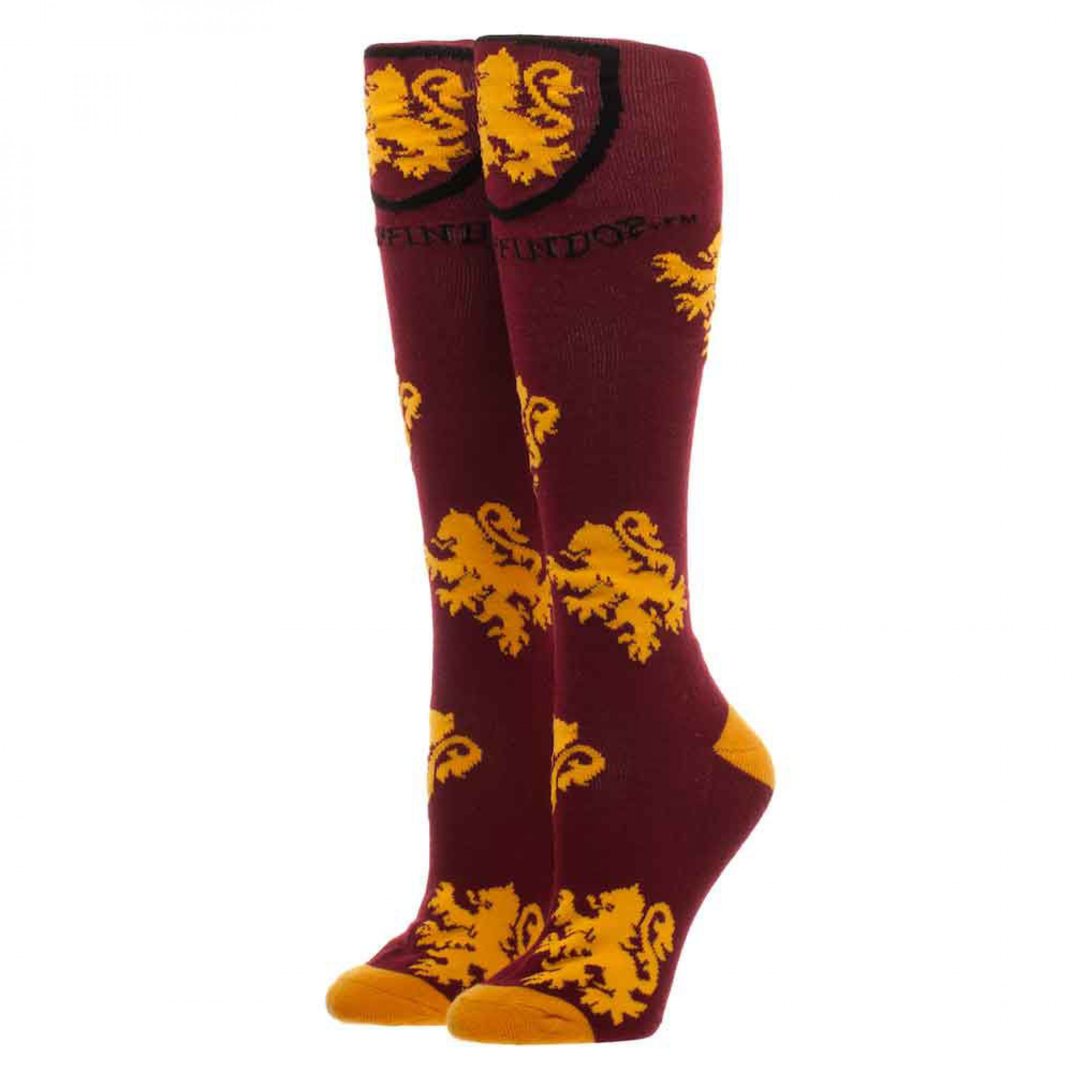 Harry Potter Gryffindor Knee High Socks, Red