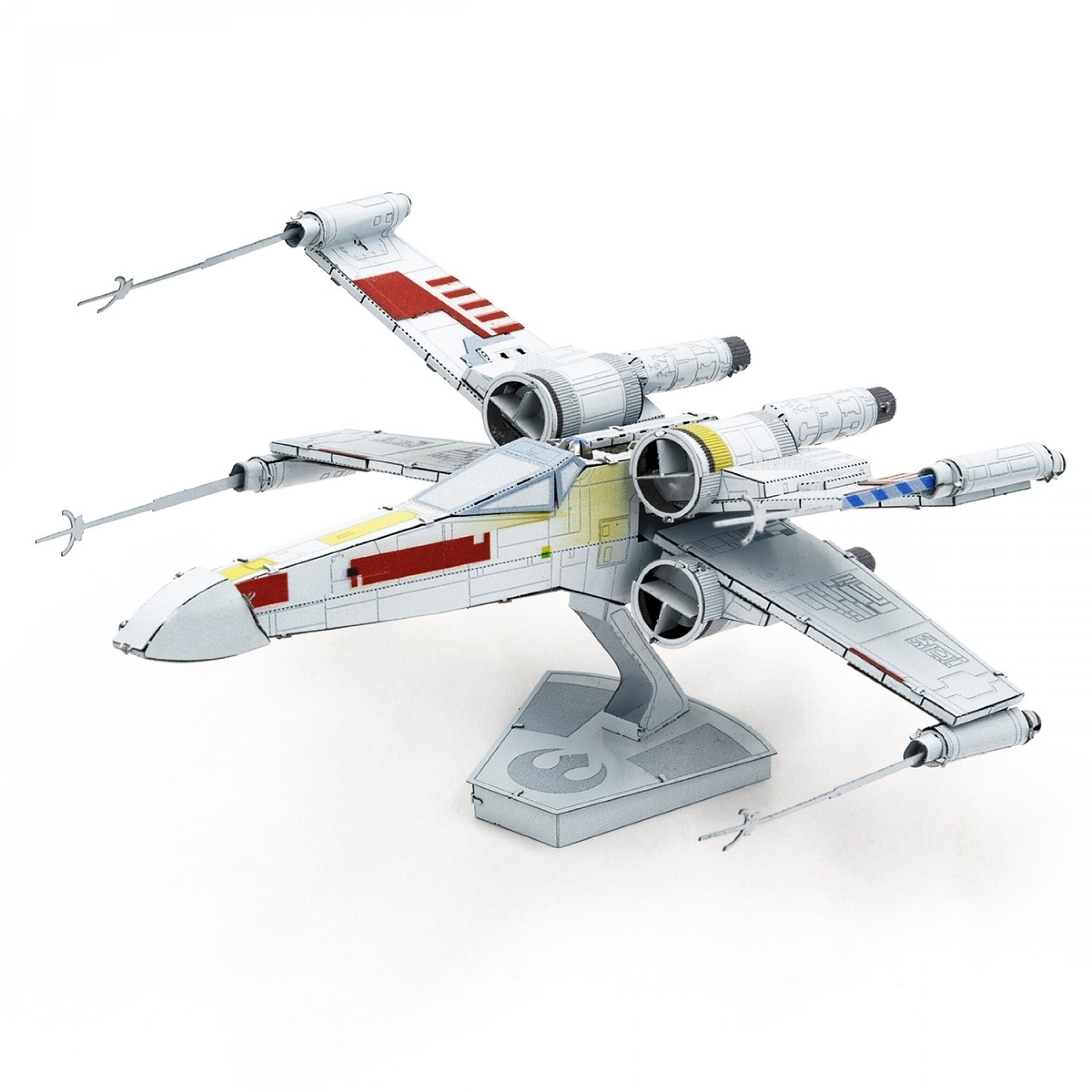 Star Wars X-Wing Starfighter Premium Metal Earth Model Kit, Silver