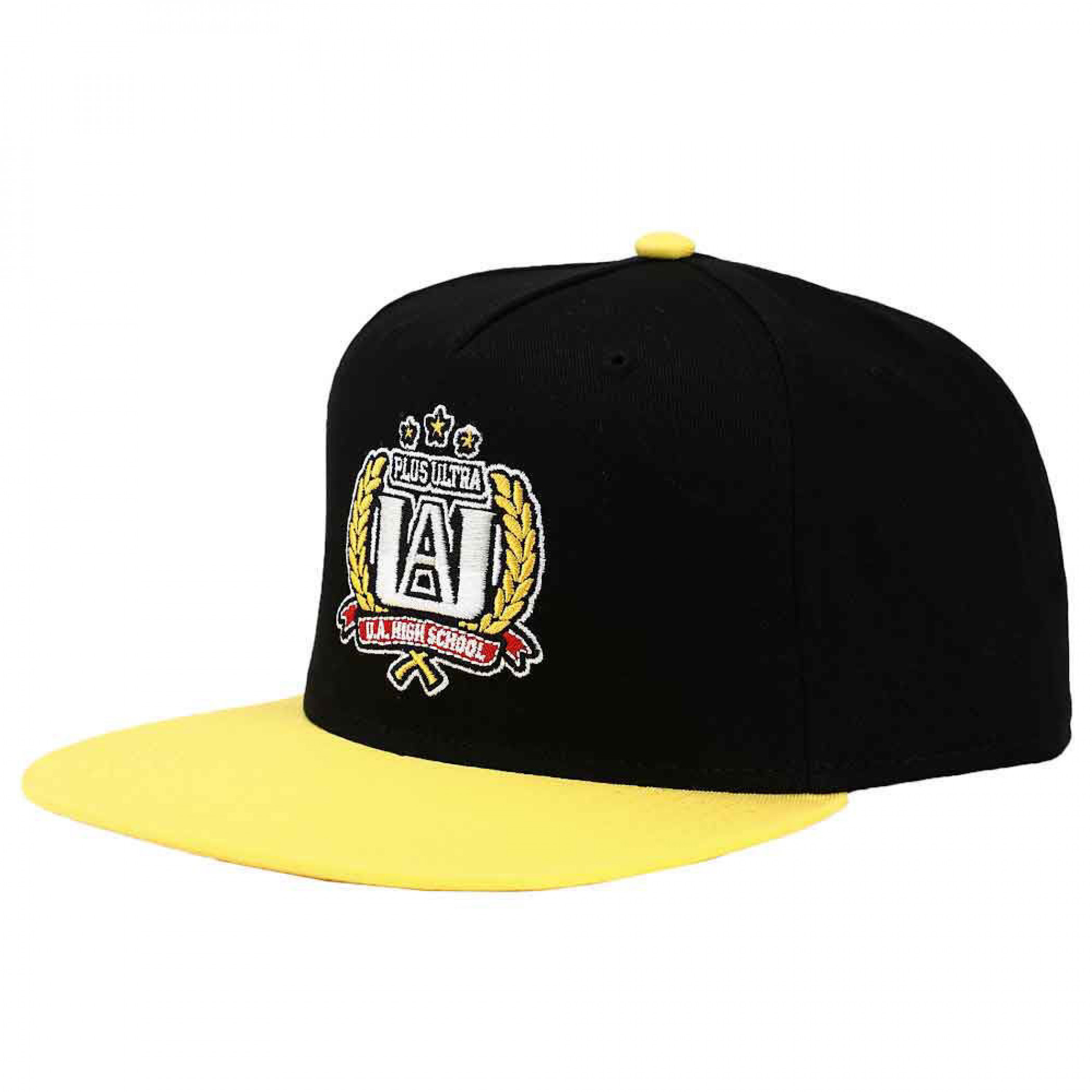 My Hero Academia UA Youth Flat Bill Snapback Hat, Yellow