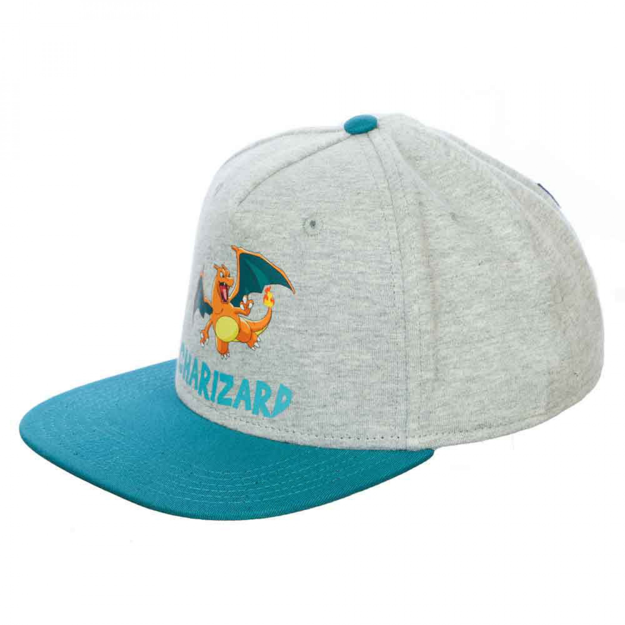 Pokemon Charizard Jersey Patch Youth Flatbill Snapback, Multi-Color