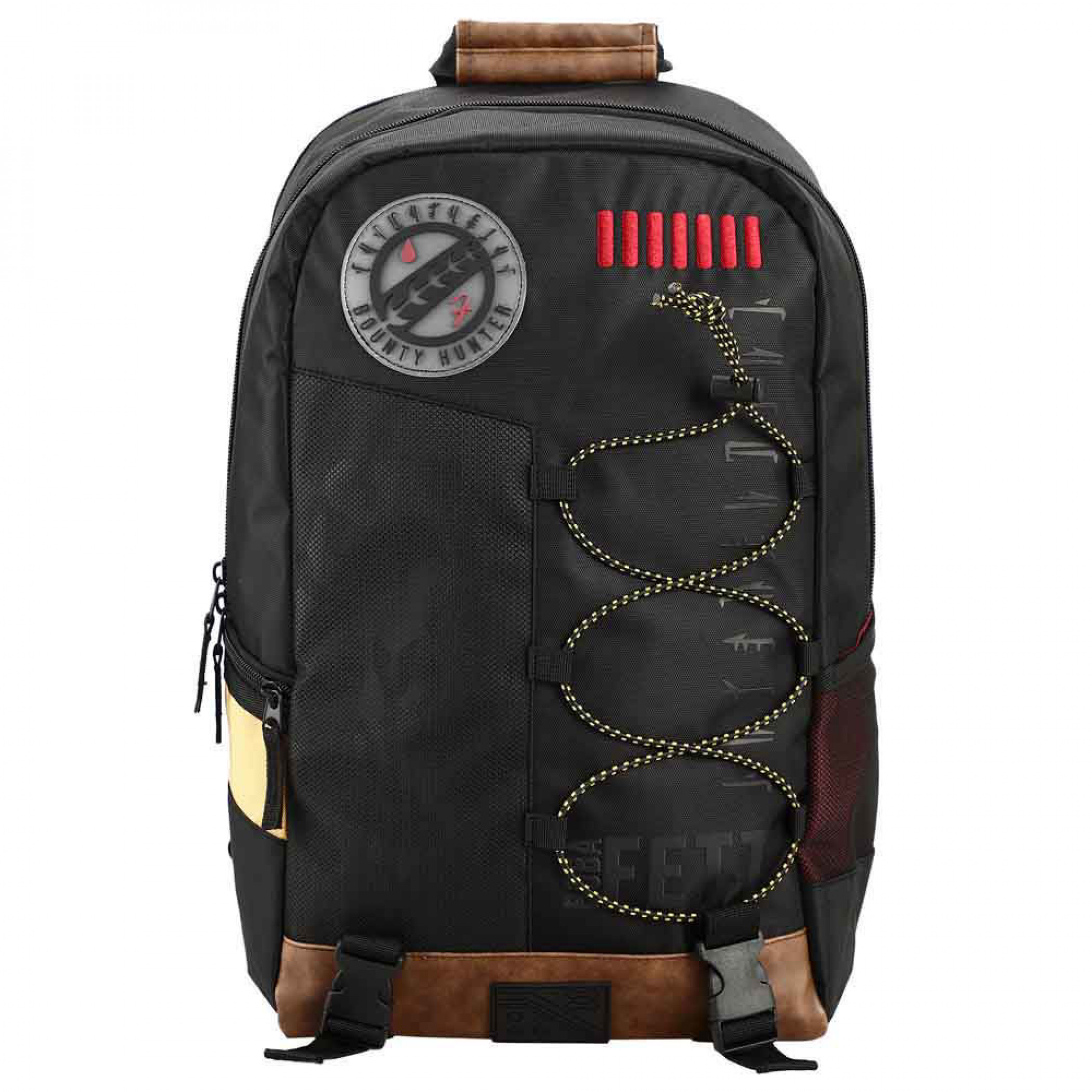 Star Wars Boba Fett Bounty Hunter Bungee Backpack, Multi-Color