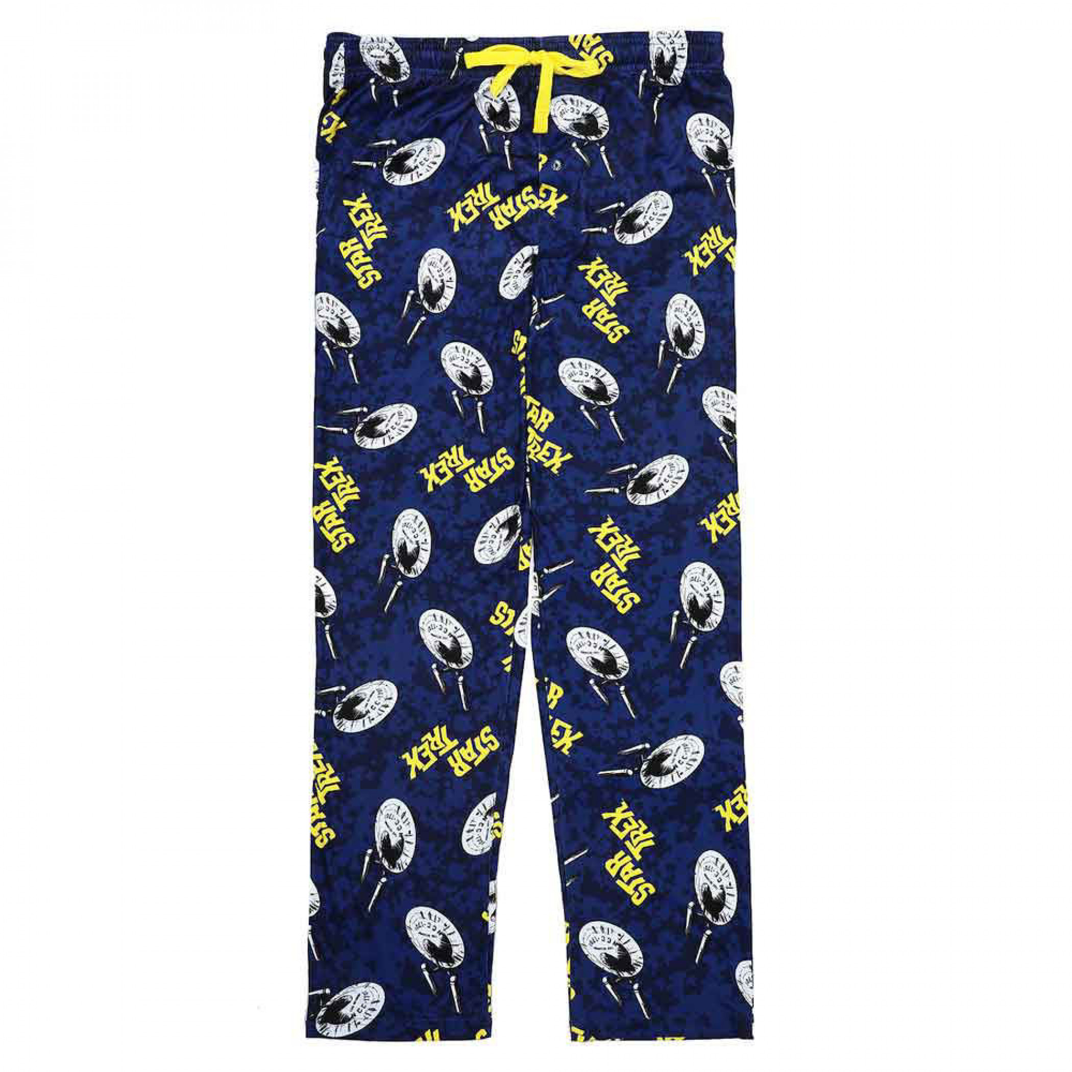 Star Trek U.S.S. Enterprise Print Lounge Pants, Blue