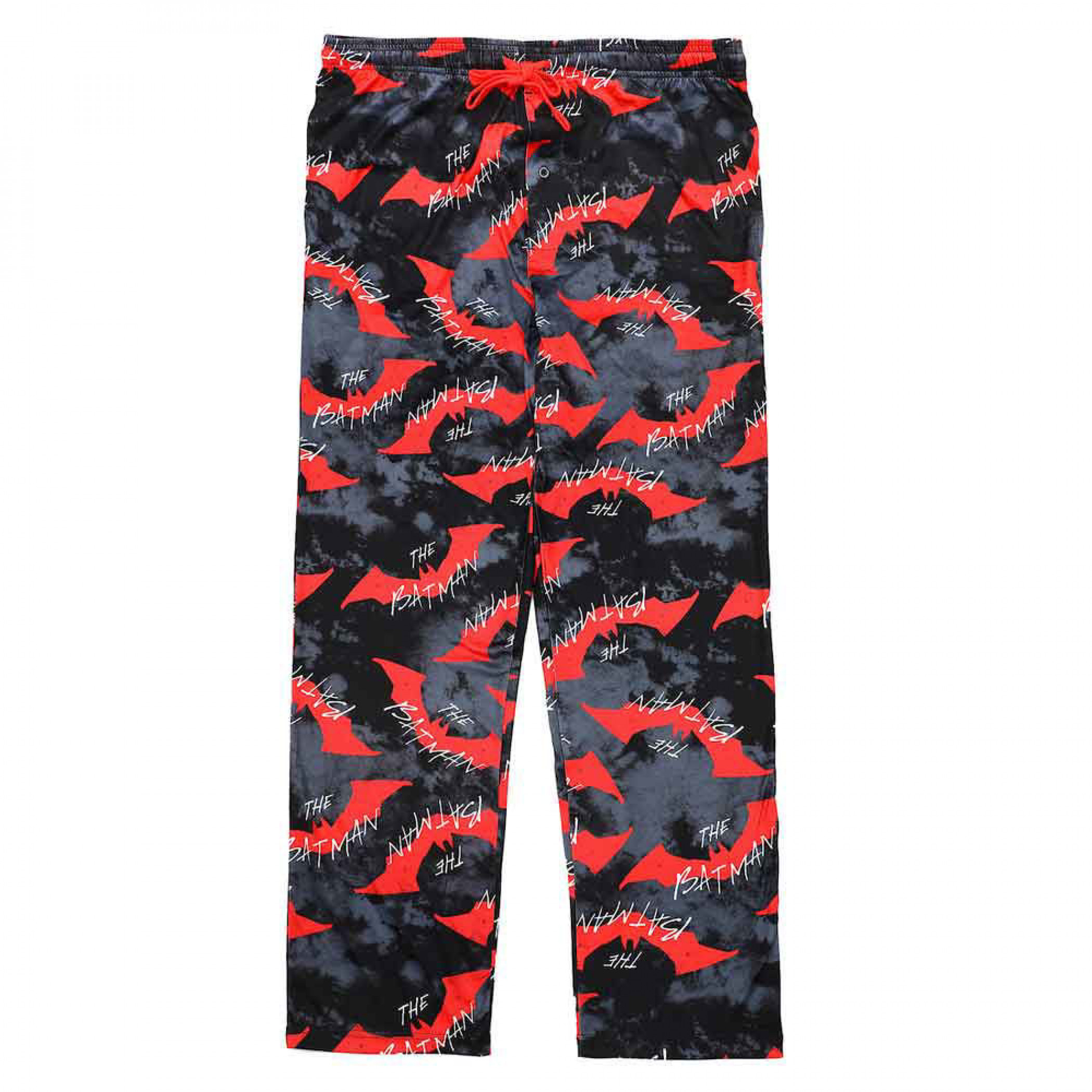 The Batman Movie Flying Bats Pajama Sleep Pants, Black