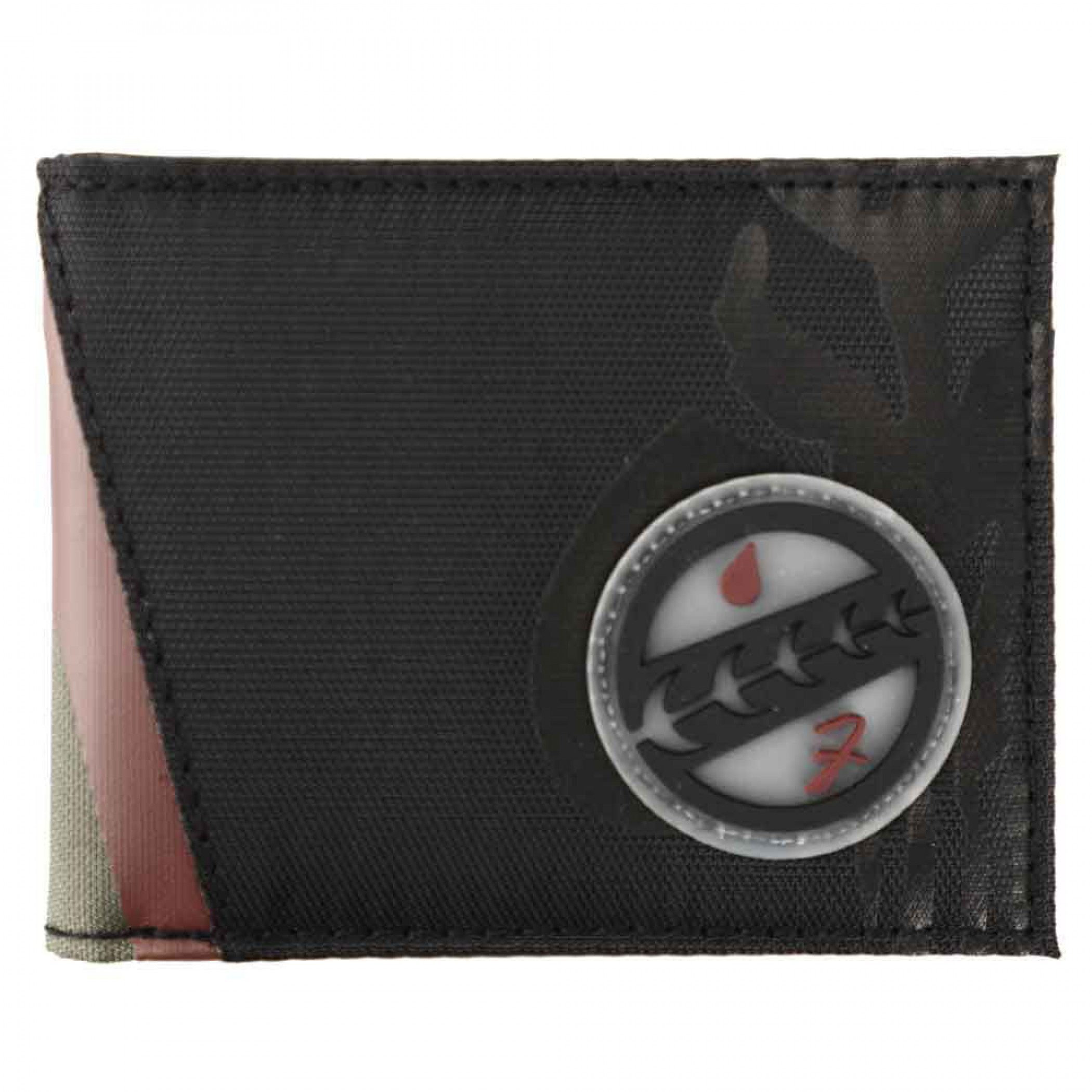 Star Wars Boba Fett Patch Bi-fold Wallet, Black