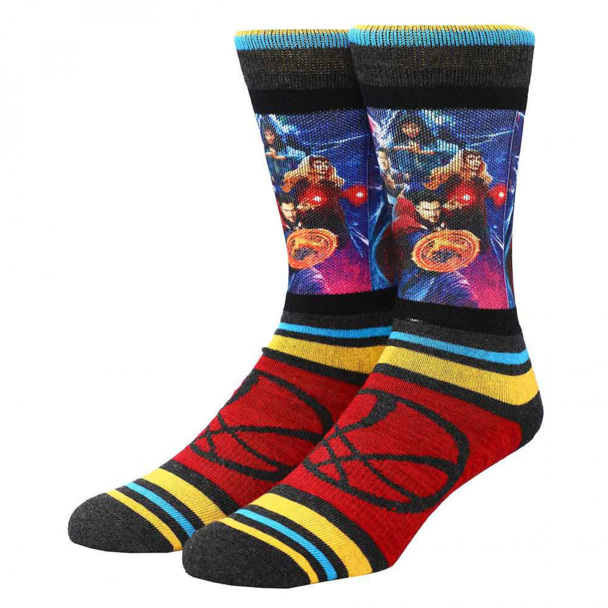 Doctor Strange in The Multiverse of Madness Crew Socks, Multi-Color