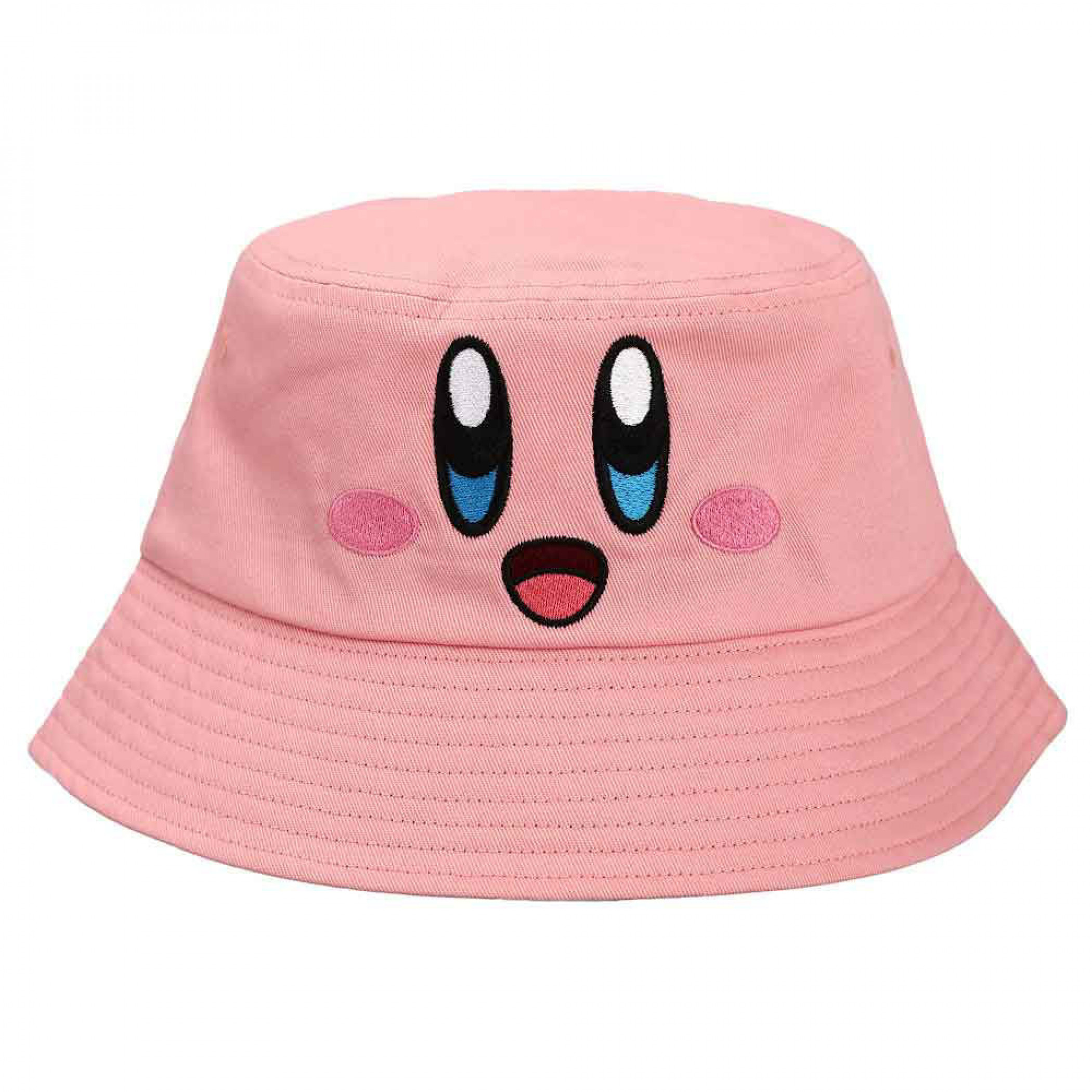 Kirby Big Face Bucket Hat, Pink
