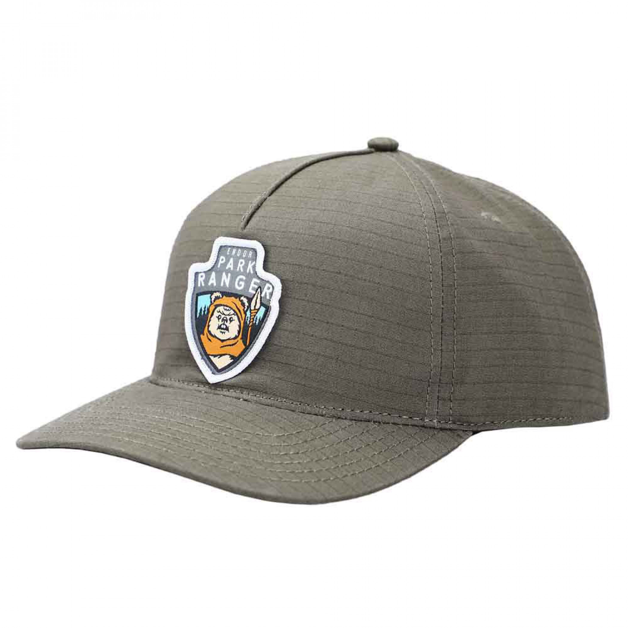 Star Wars Endor Park Ranger Five Panel Adjustable Snapback Hat, Grey