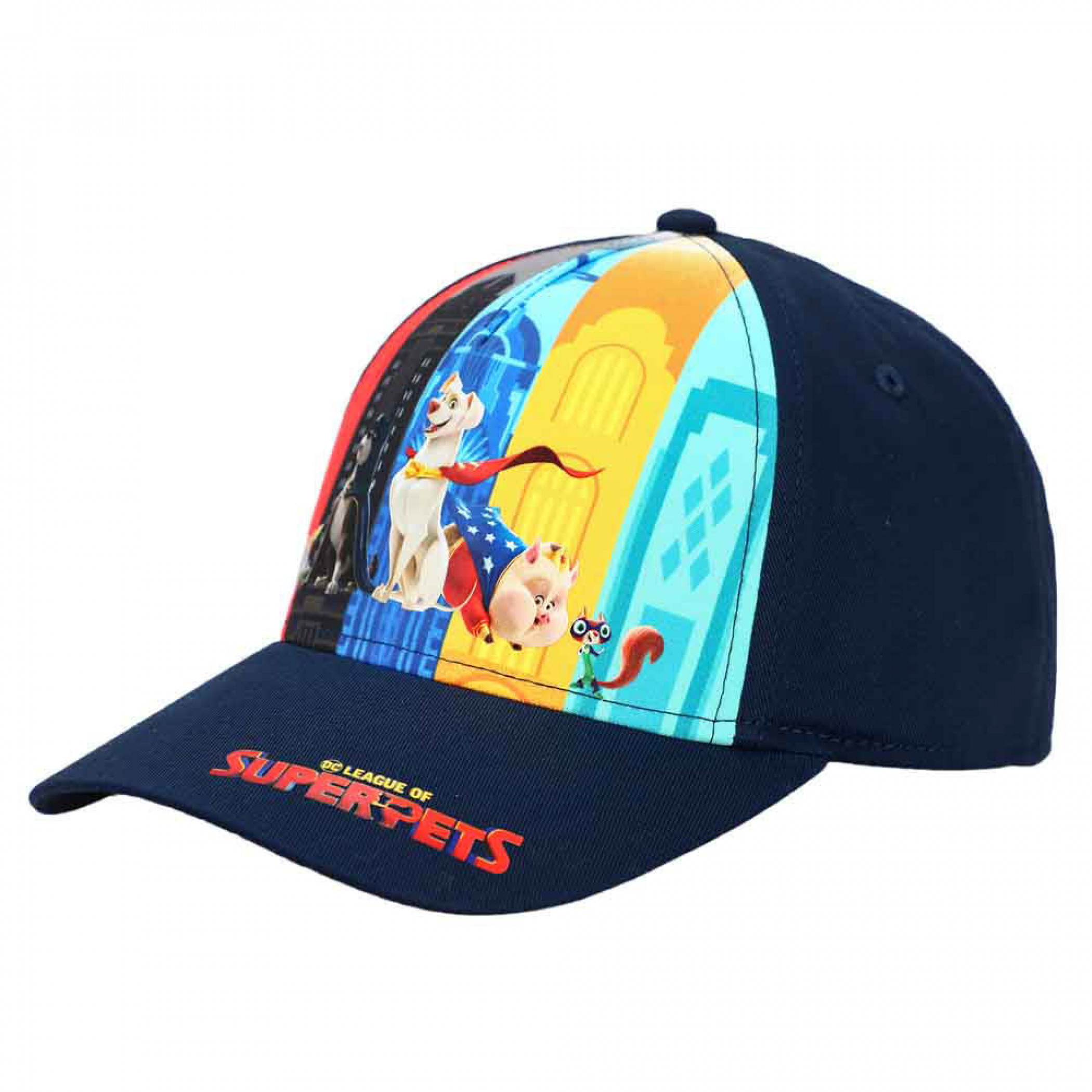 DC League of Super-Pets Youth Snapback Hat, Blue