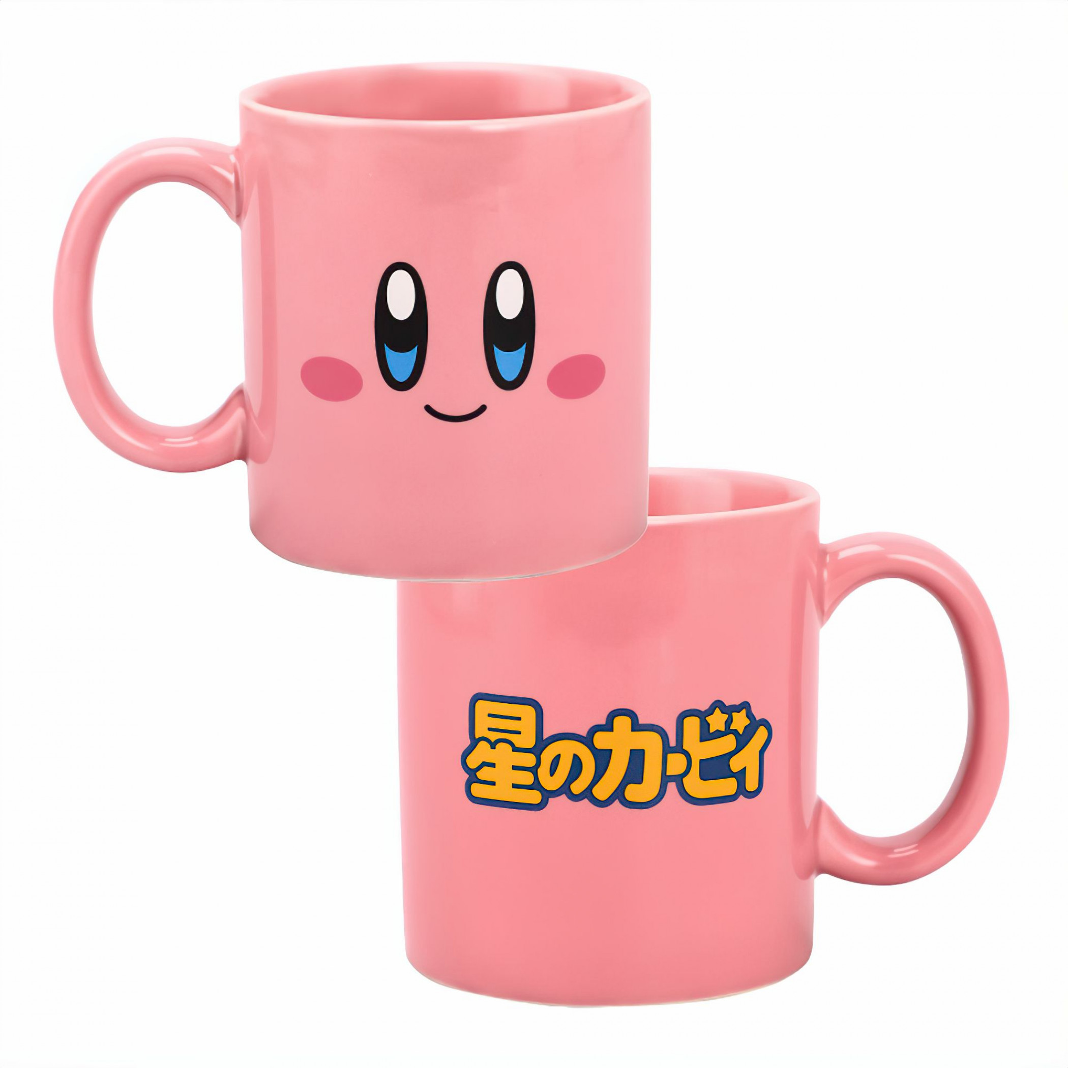 Kirby Big Face 16oz. Ceramic Mug, Pink