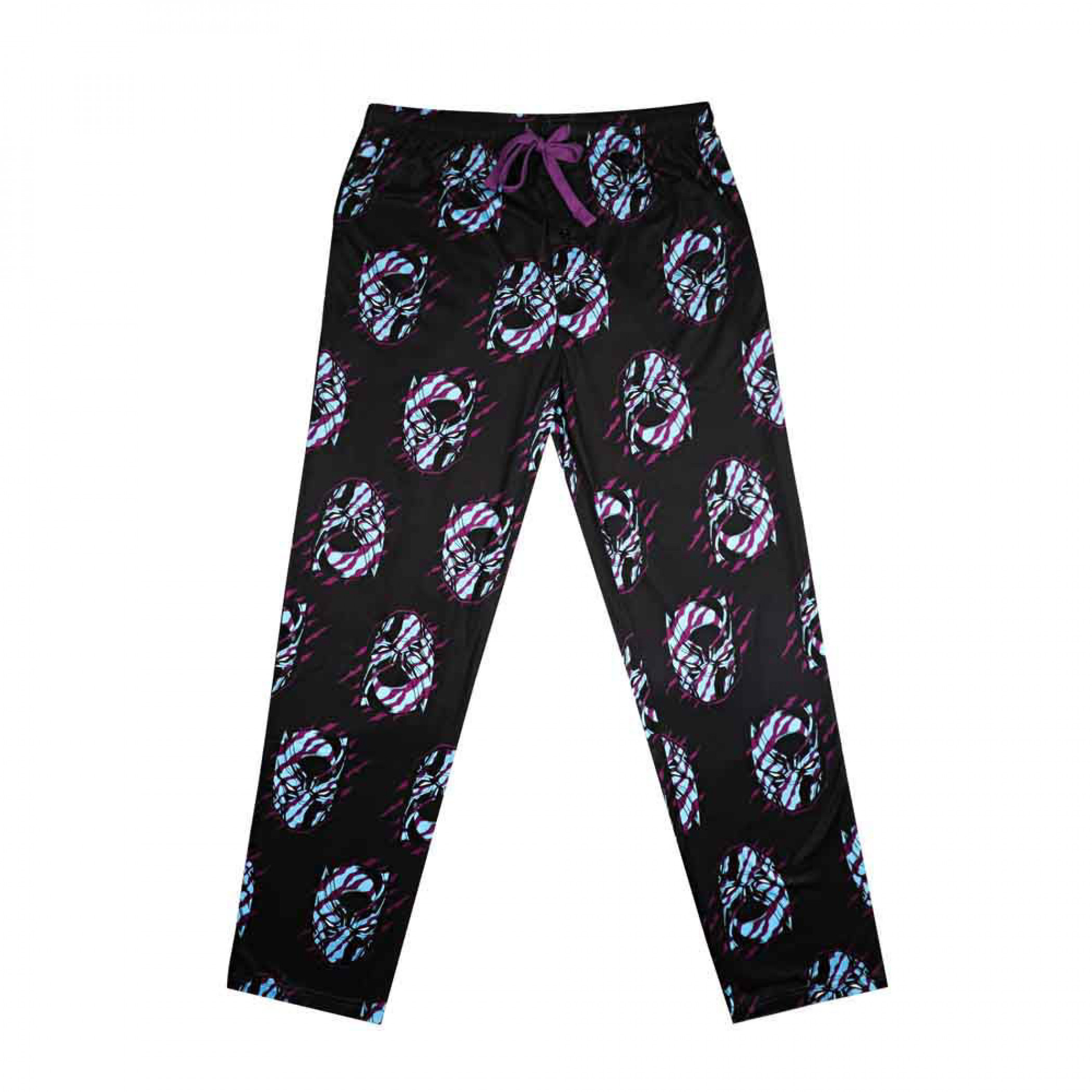 Black Panther Claw Marked Sleep Pants, Black