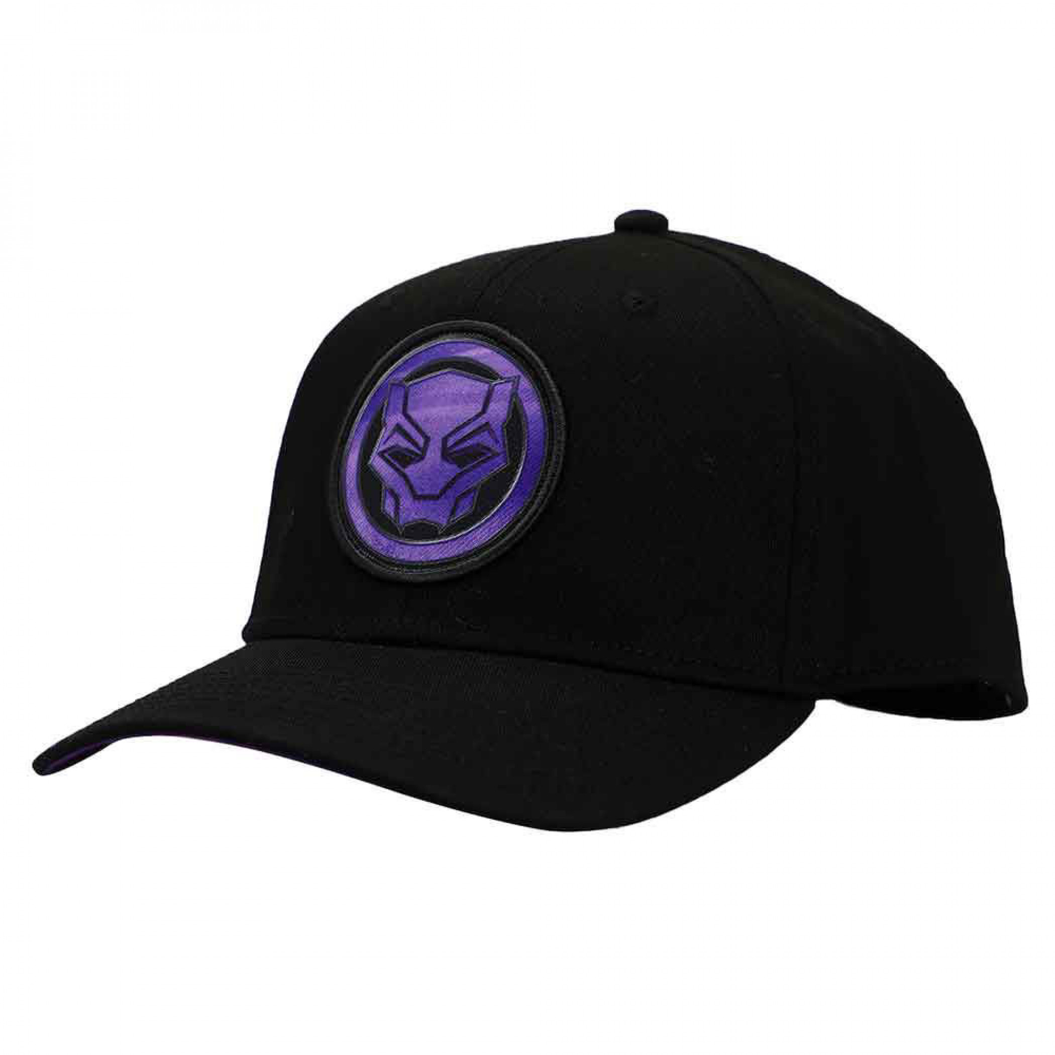 Black Panther Logo Elite Snapback Hat, Black