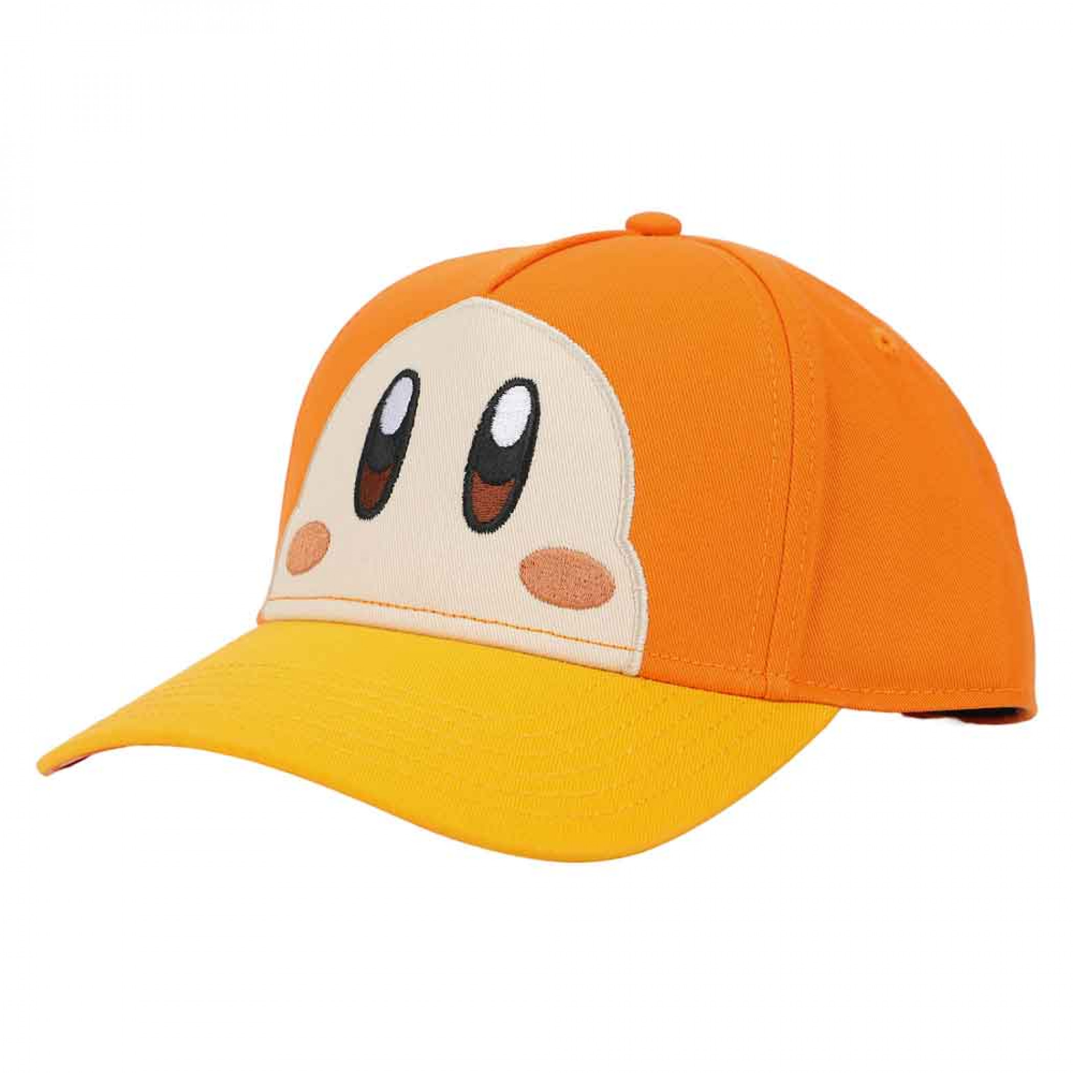 Kirby Waddle Dee Big Face Embroidered Adjustable Cap, Multi-Color