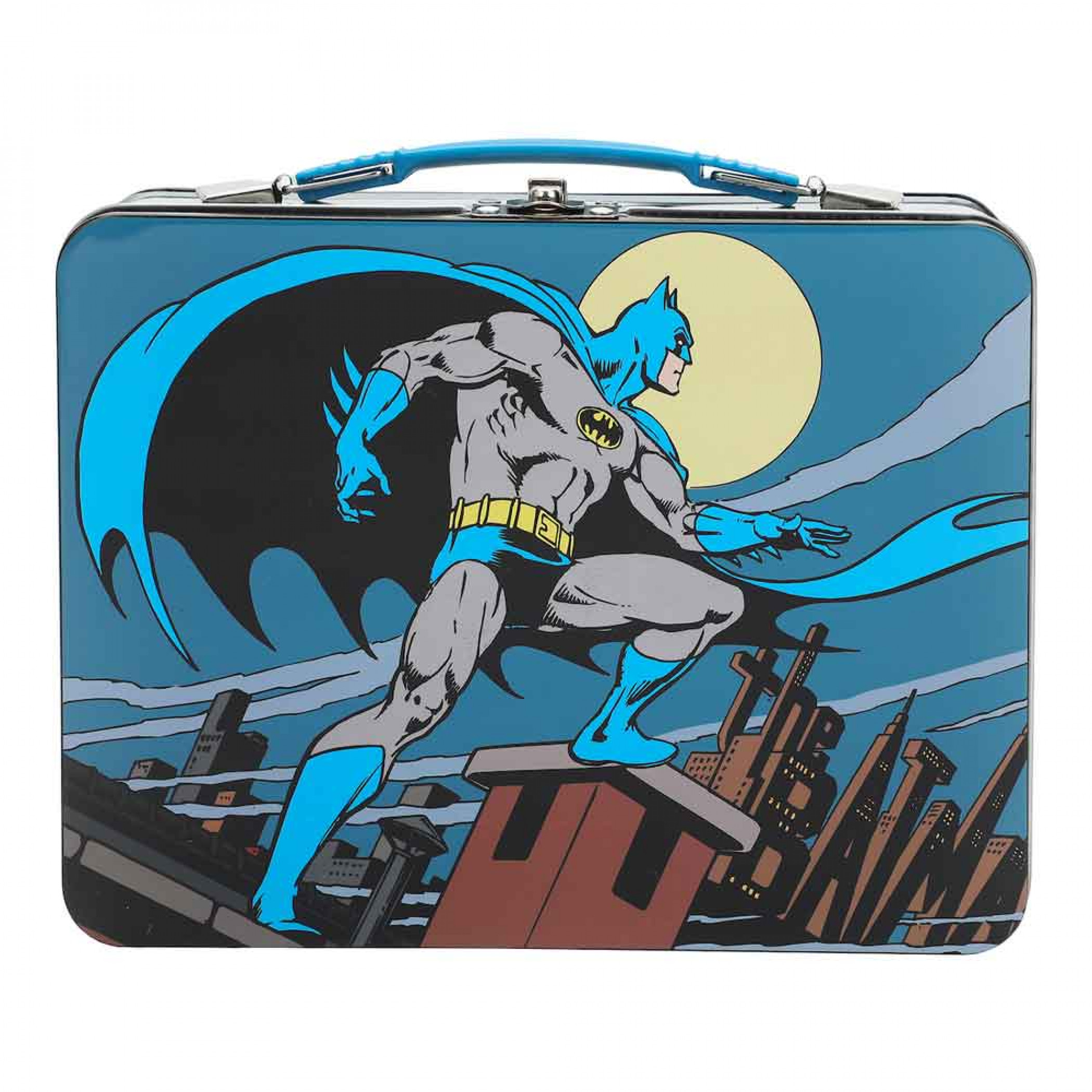 Batman Classic Comic Scenes Tin Lunchbox, Multi-Color