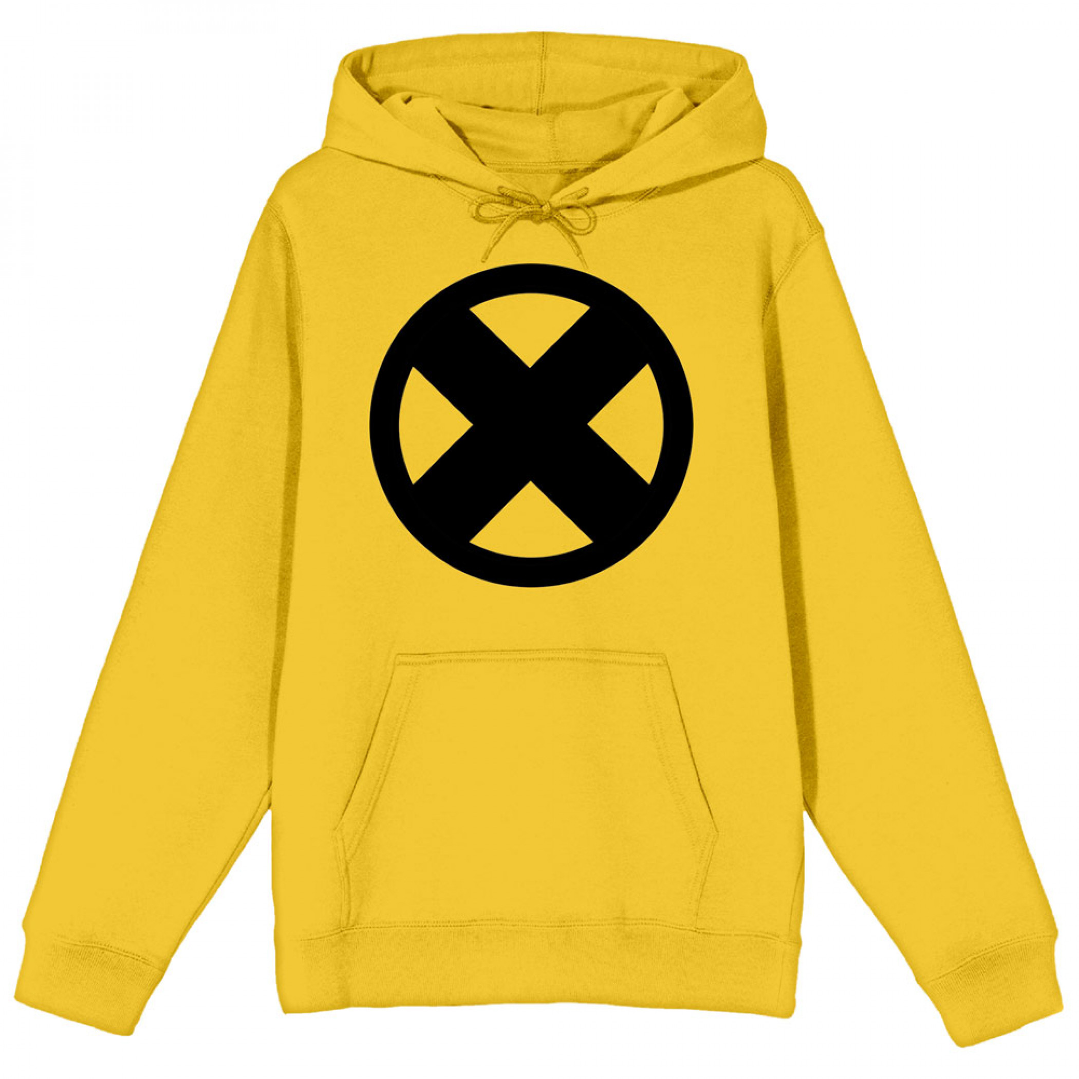 X-Men Bold Logo Pullover Hoodie, Yellow