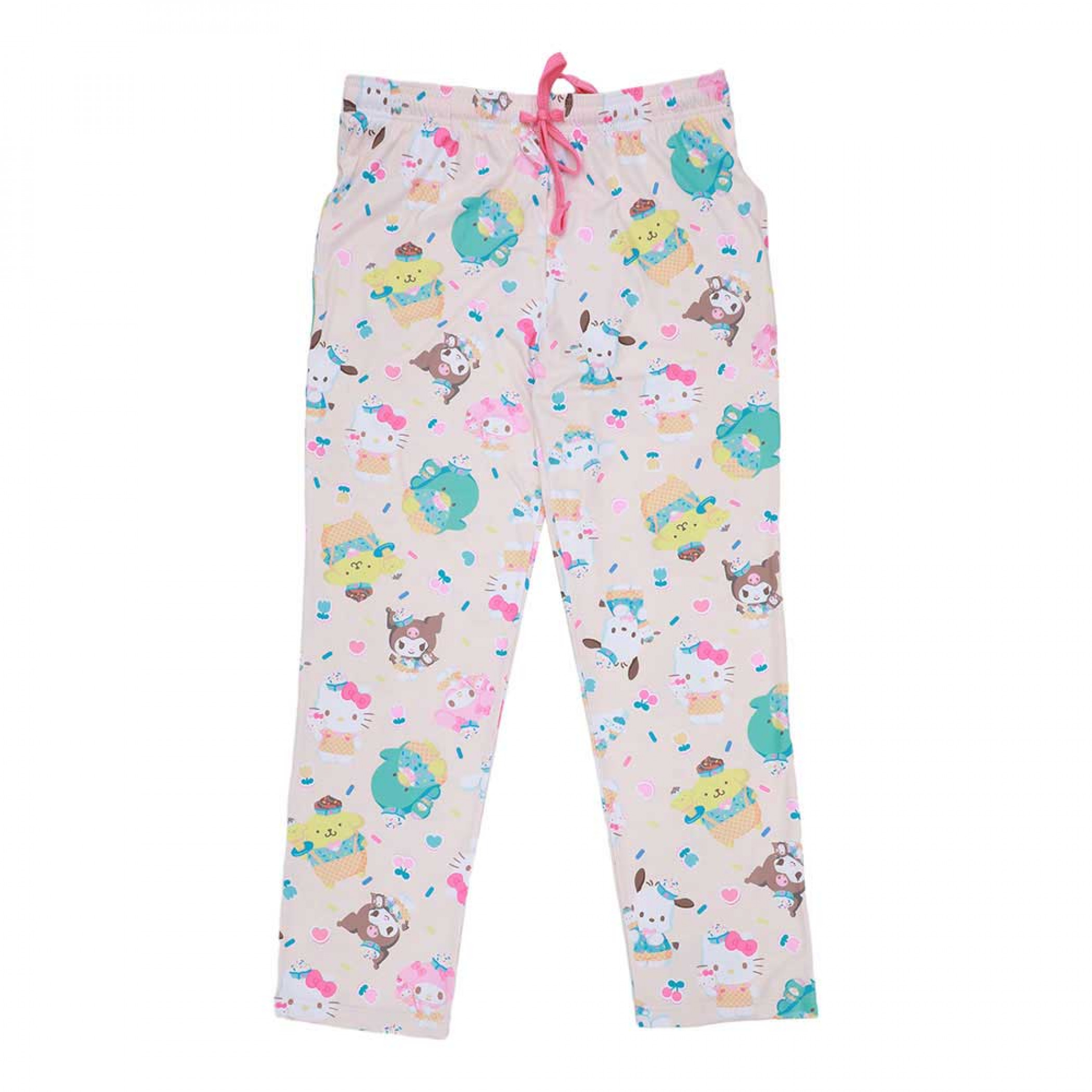 Hello Kitty & Friends Ice Cream Parlor Lounge Pants, Pink