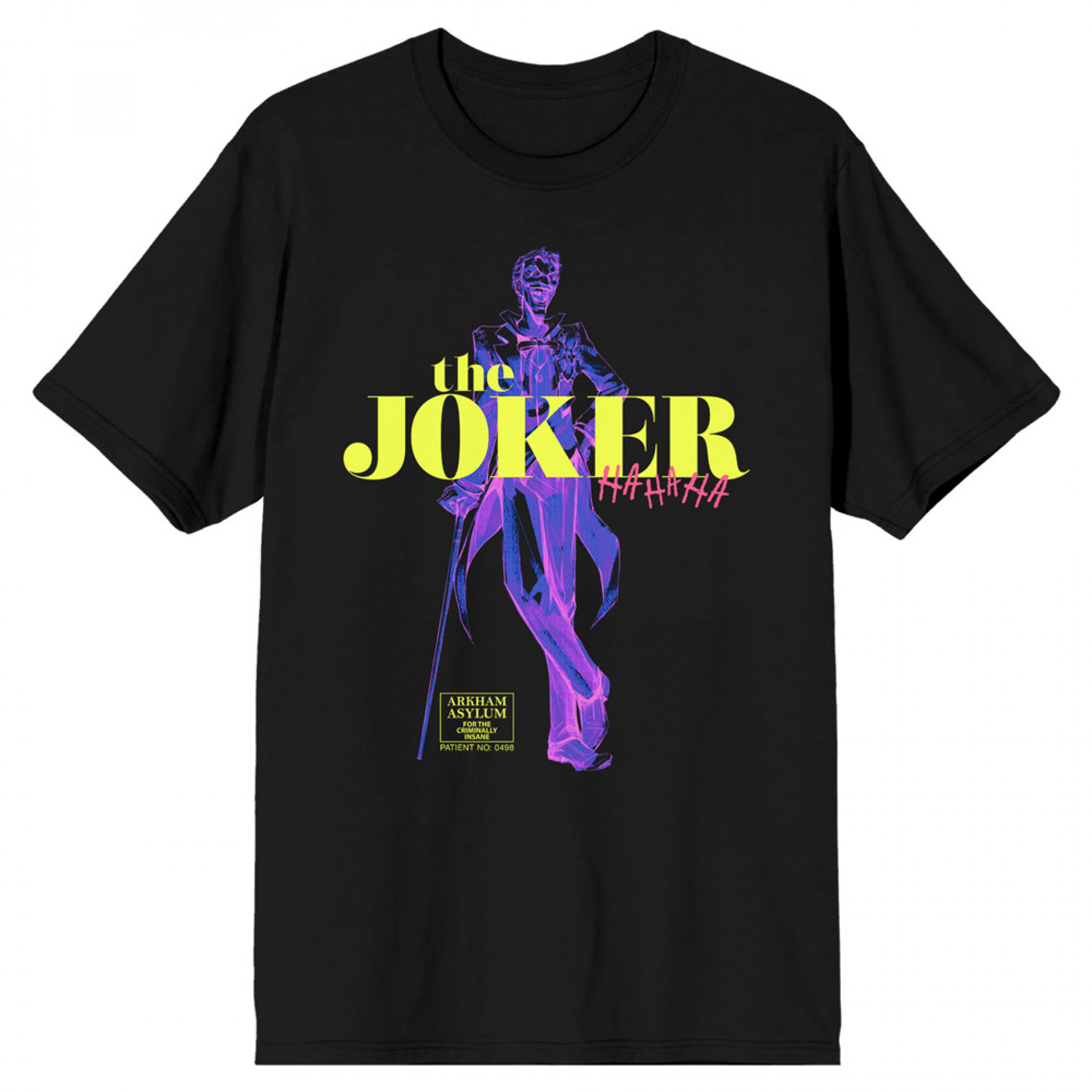 The Joker Arkham Asylum Stamp T-Shirt, Black