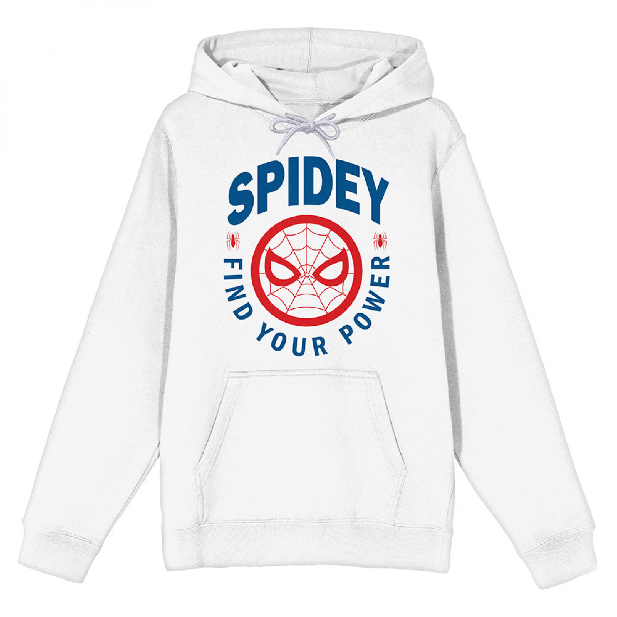 Spider-Man Find Your Power Pullover Hoodie, White