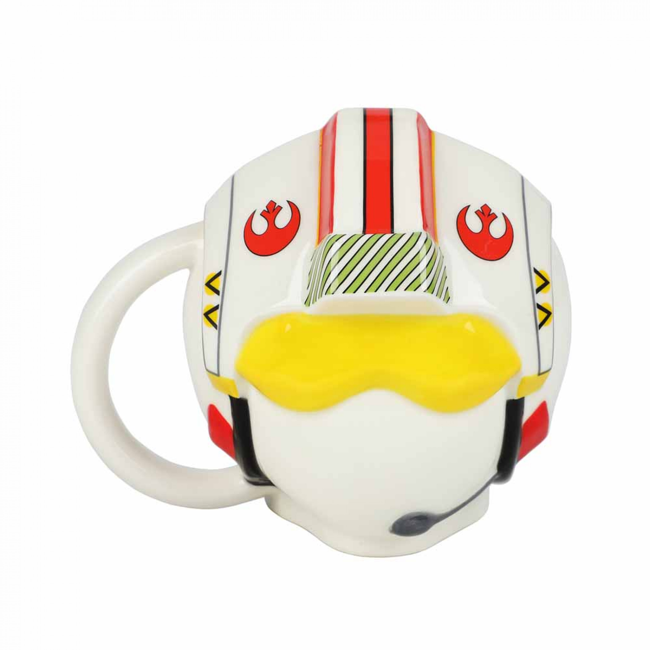 Star Wars Luke's X-Wing Helmet 16 oz. Sculpted Ceramic Mug, Multi-Color
