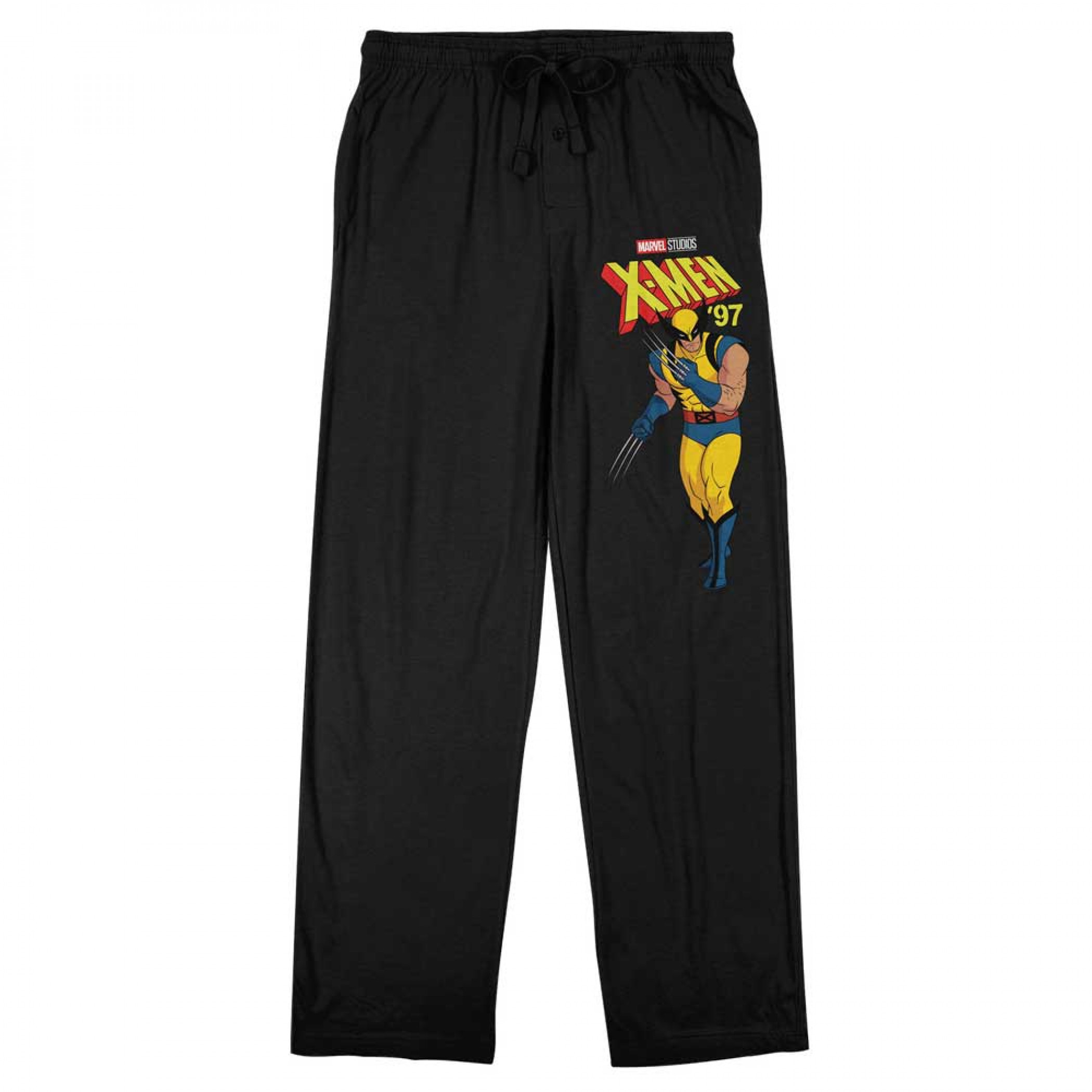 X-Men '97 Wolverine Unisex Sleep Pants, Black