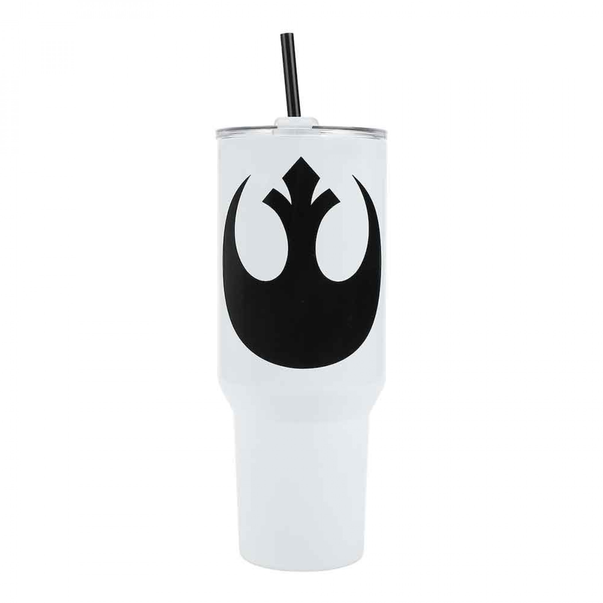Star Wars Rebel Alliance Logo 40 oz. Stainless Steel Tumbler, White