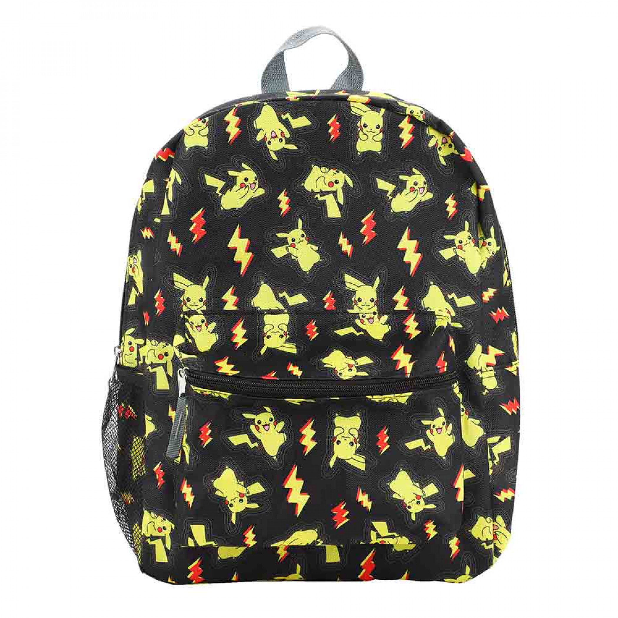 Pokemon Pikachu Thunder Bolt 16'' Laptop Backpack, Black